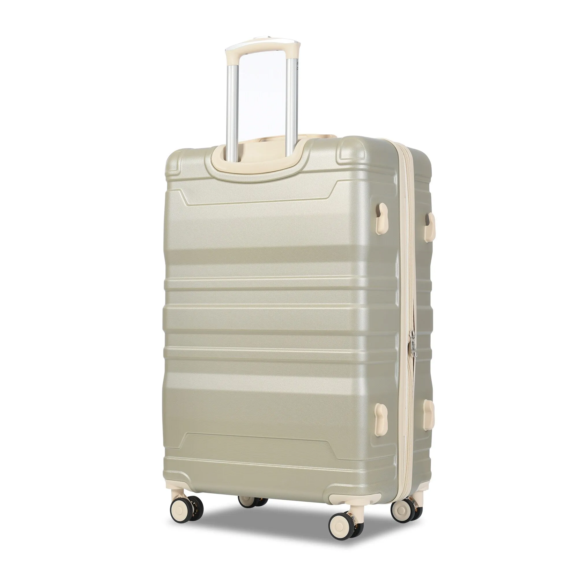Hardside Suitcase sets 3 Piece Luggage Sets with TSA Lock 20''24''28''