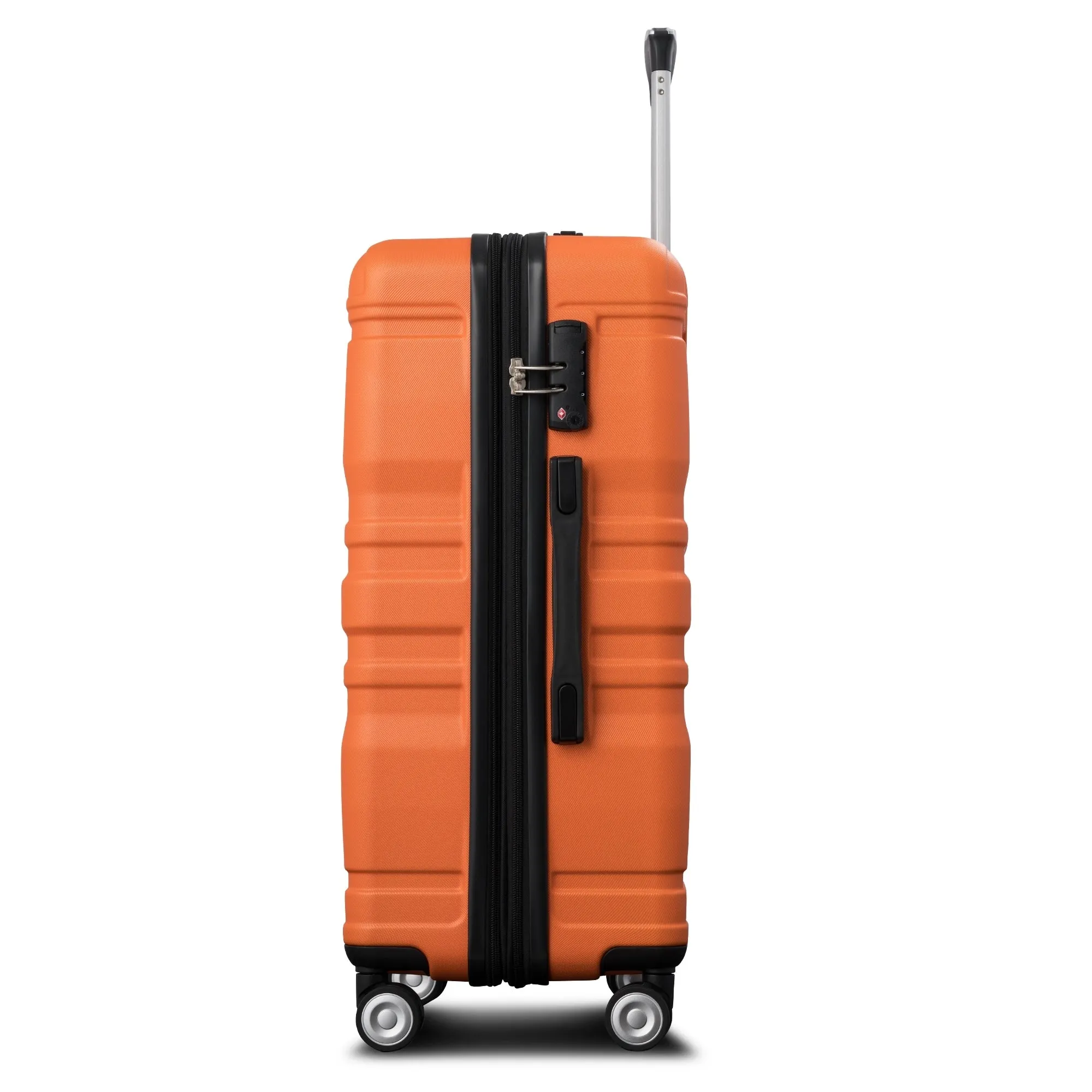 Hardside Suitcase sets 3 Piece Luggage Sets with TSA Lock 20''24''28''