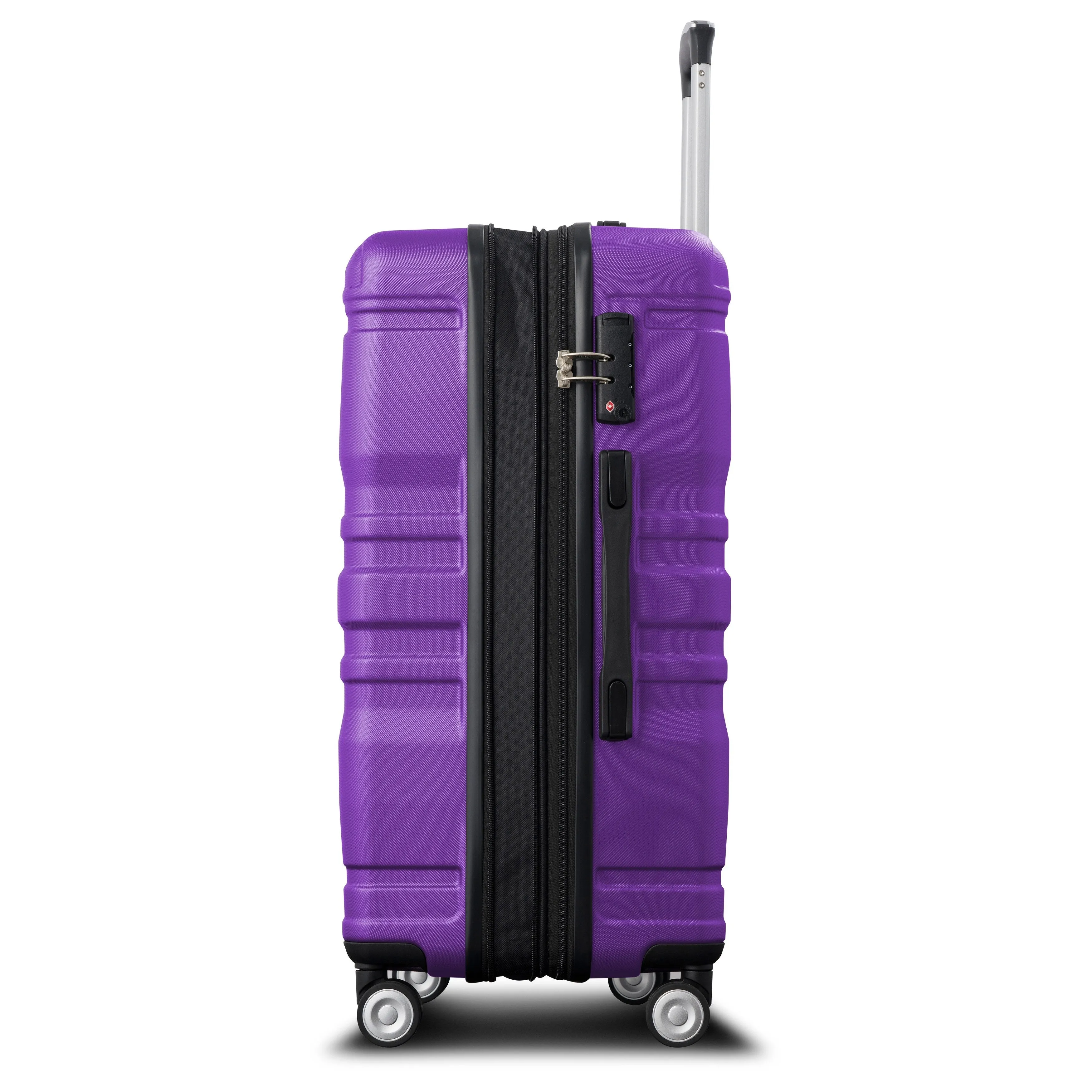 Hardside Suitcase sets 3 Piece Luggage Sets with TSA Lock 20''24''28''
