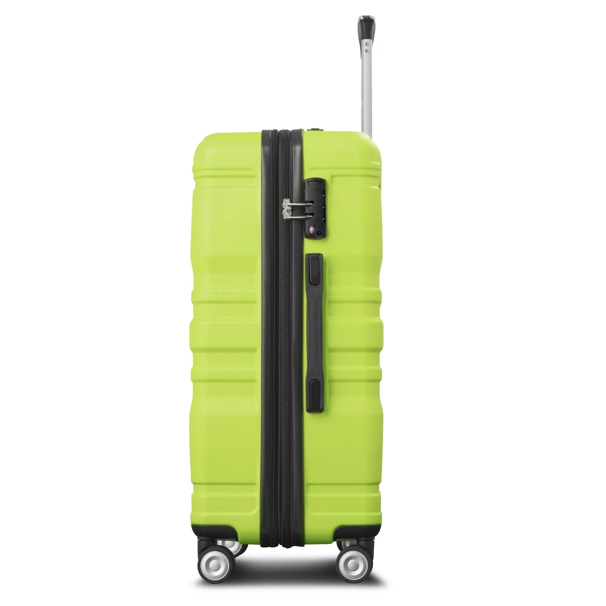 Hardside Suitcase sets 3 Piece Luggage Sets with TSA Lock 20''24''28''