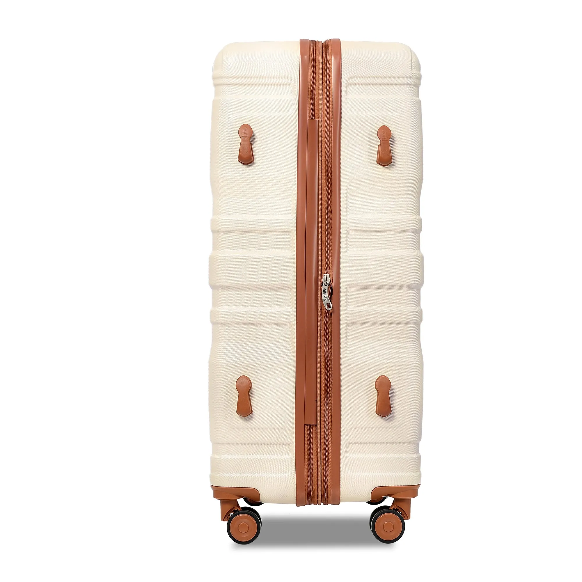 Hardside Suitcase sets 3 Piece Luggage Sets with TSA Lock 20''24''28''