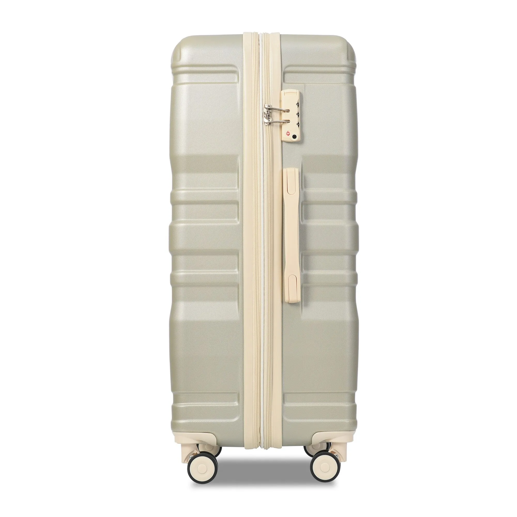 Hardside Suitcase sets 3 Piece Luggage Sets with TSA Lock 20''24''28''