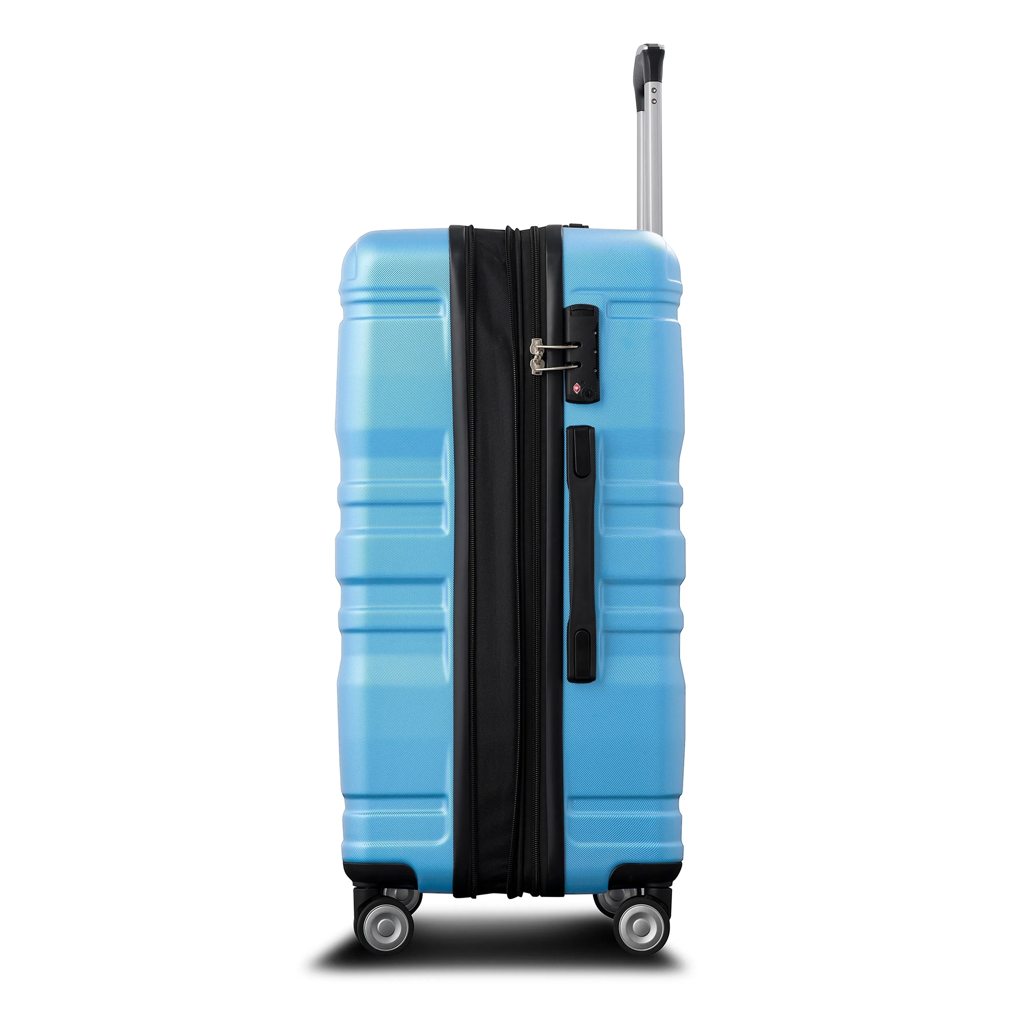 Hardside Suitcase sets 3 Piece Luggage Sets with TSA Lock 20''24''28''