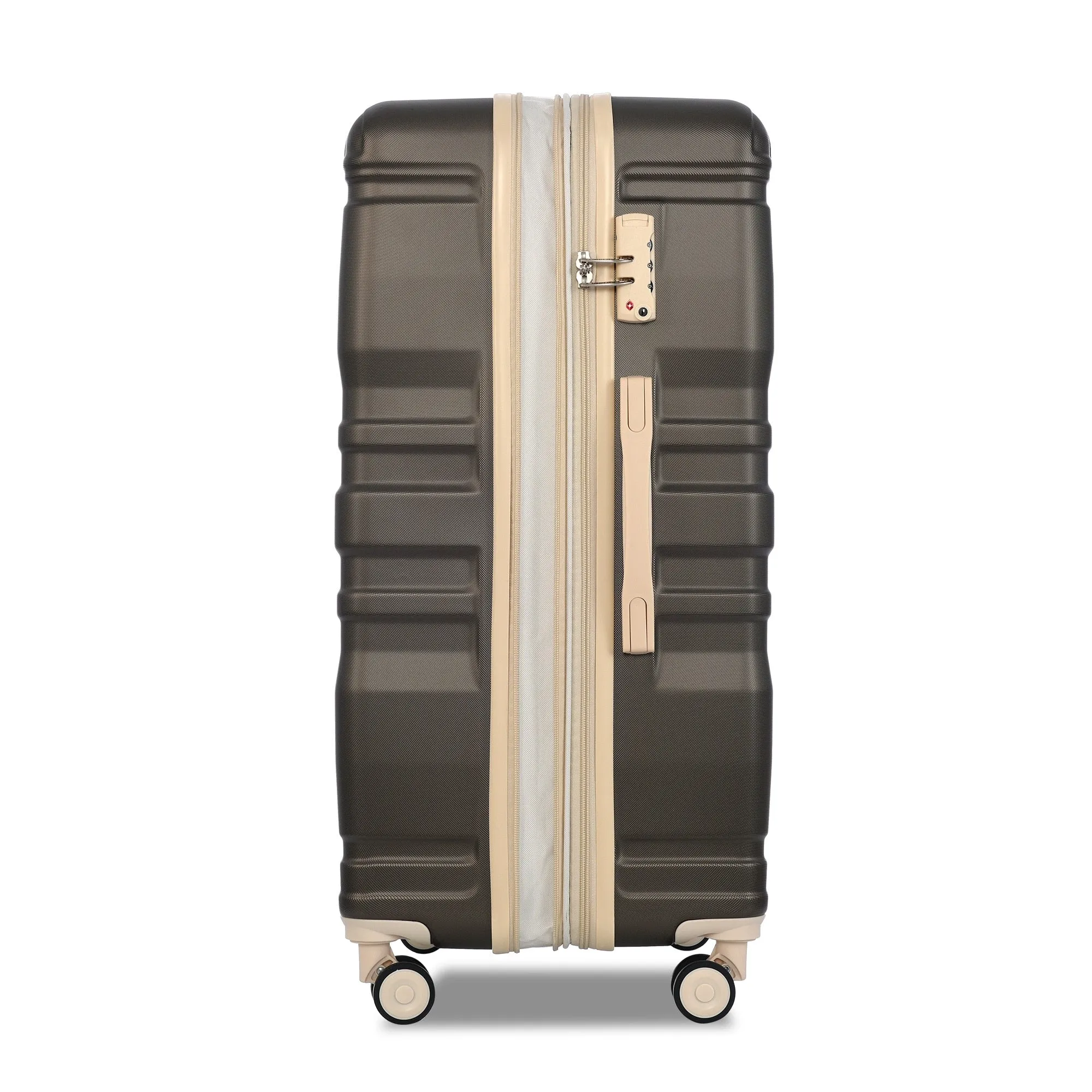 Hardside Suitcase sets 3 Piece Luggage Sets with TSA Lock 20''24''28''