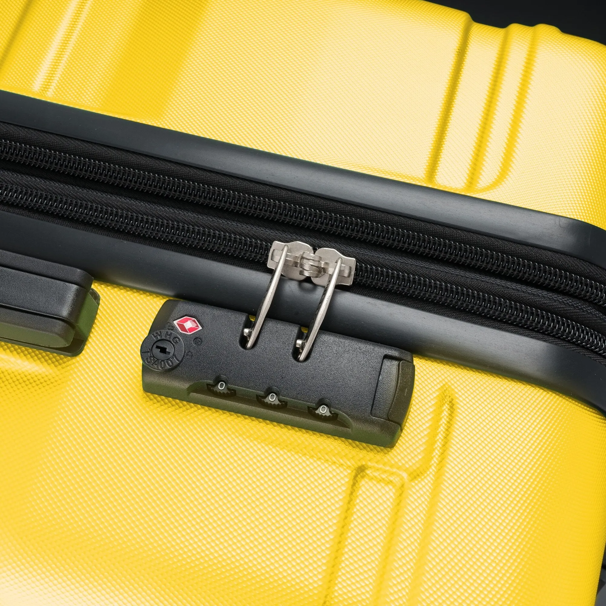 Hardside Suitcase sets 3 Piece Luggage Sets with TSA Lock 20''24''28''