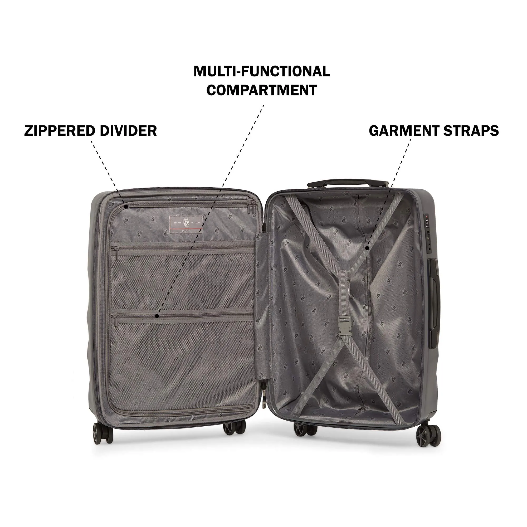Heys America EcoLite 26" 4-Wheel Medium Luggage