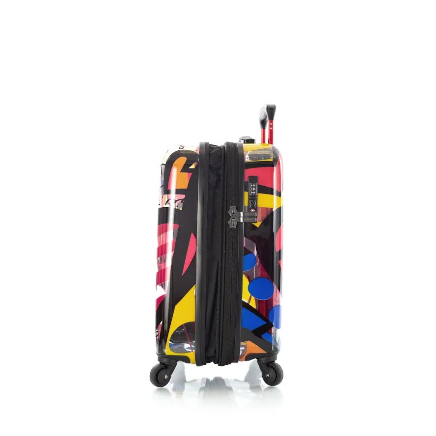 Heys Britto A New Day Transparent 21" Carry On Spinner Luggage