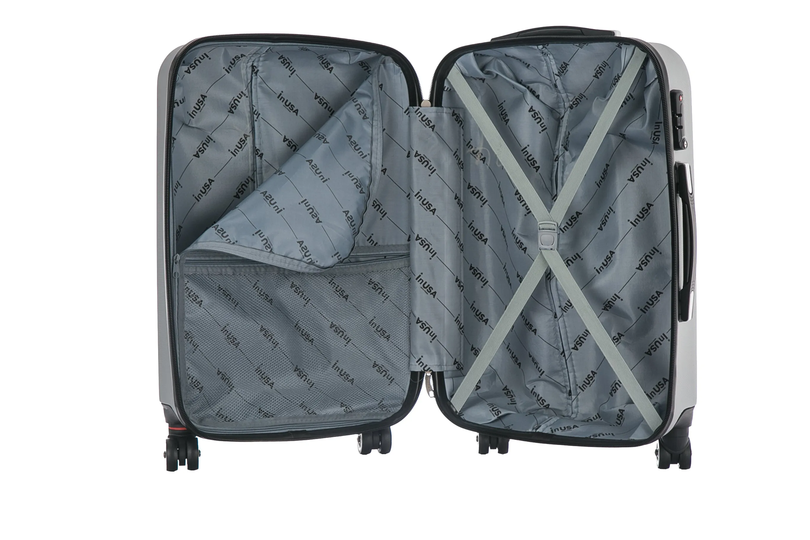 inUSA Philadelphia 19" 4-Wheel Carry-On Luggage
