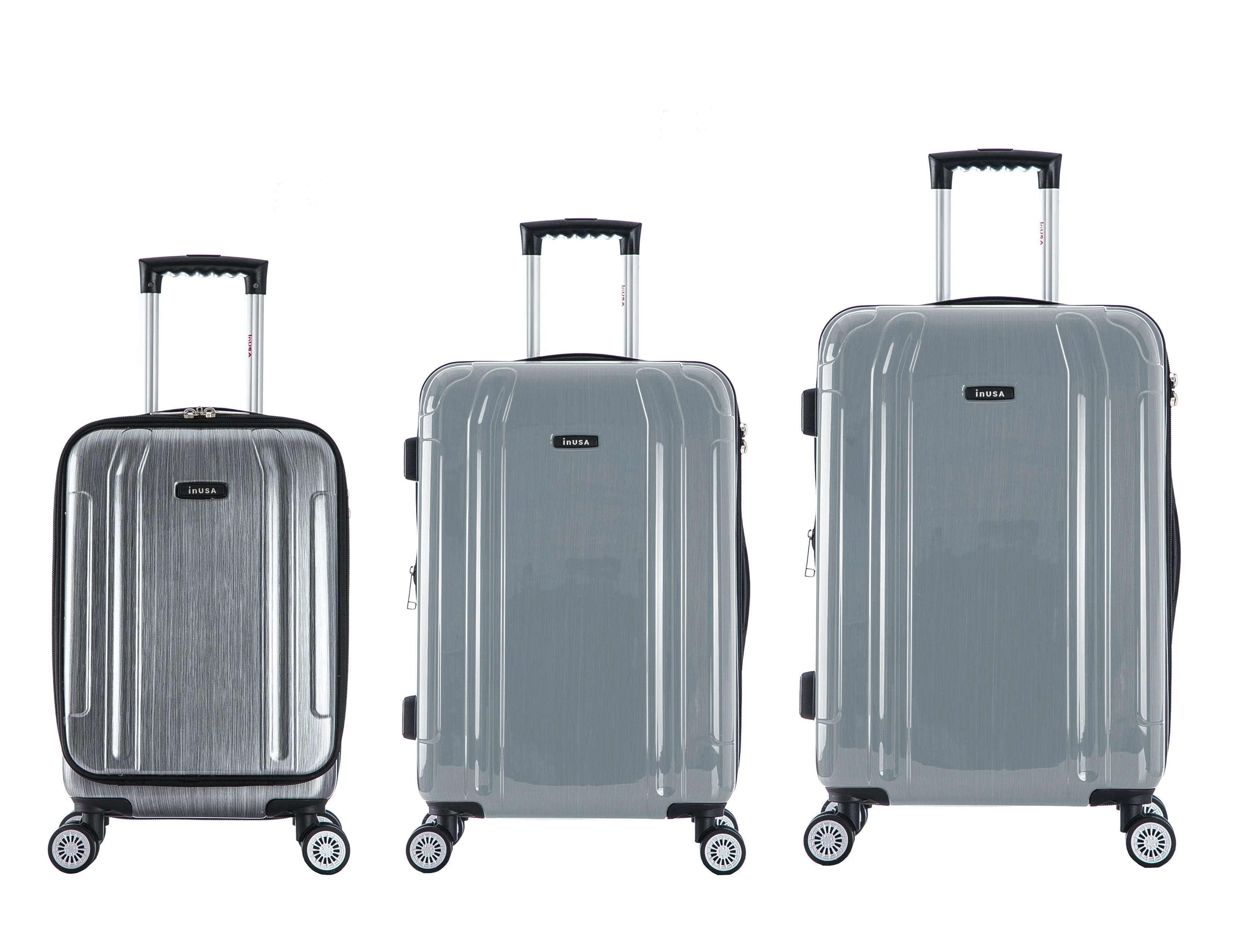 inUSA Southworld 3 Piece Set (21"/25"/29") 4-Wheel Luggage Sets
