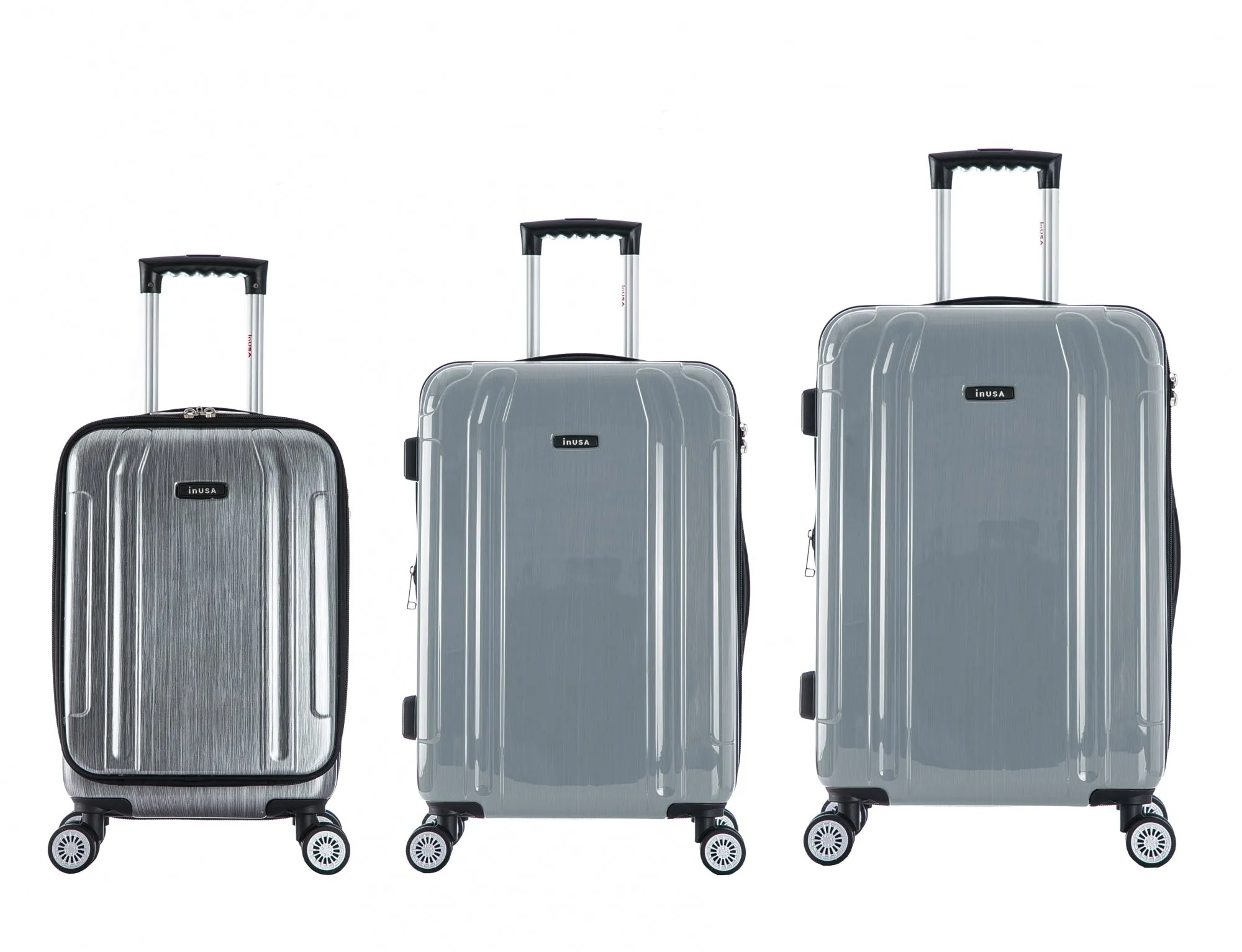 inUSA Southworld 3 Piece Set (21"/25"/29") 4-Wheel Luggage Sets