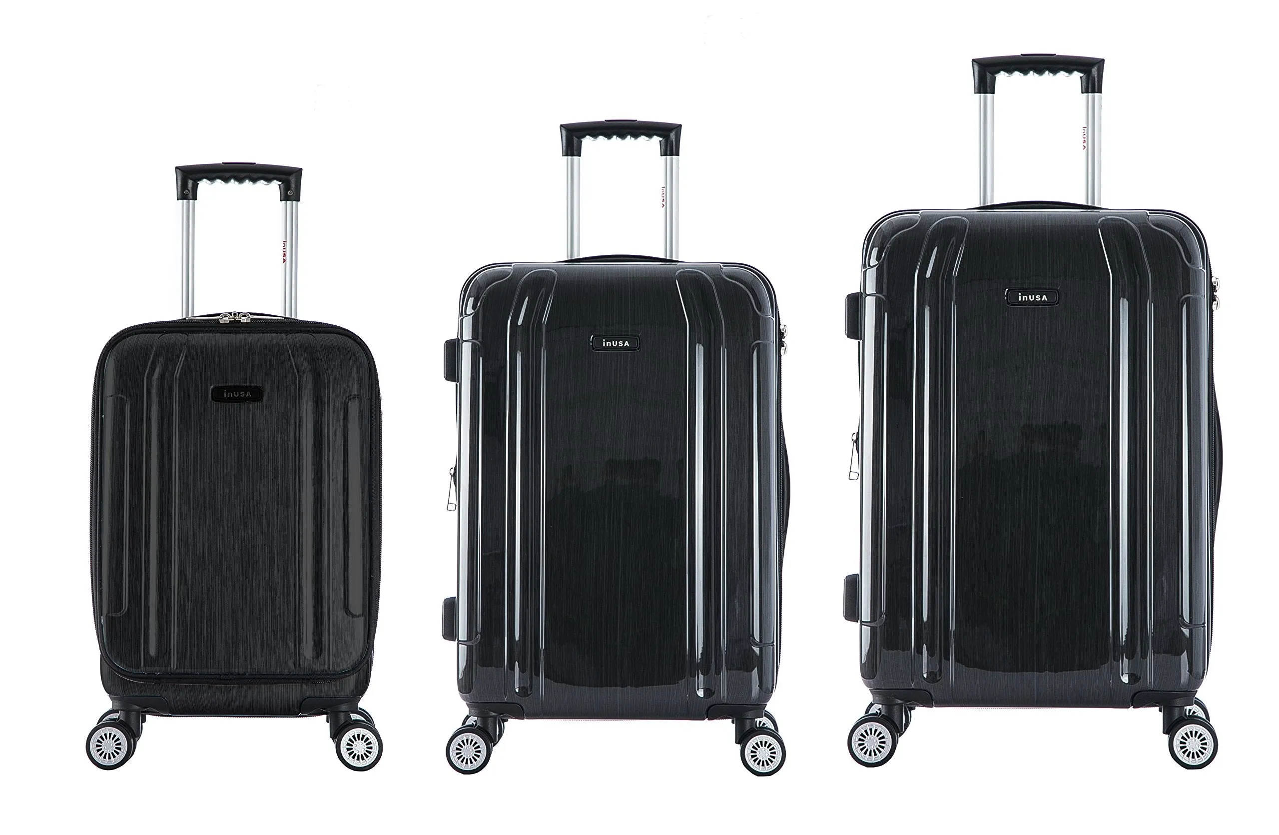 inUSA Southworld 3 Piece Set (21"/25"/29") 4-Wheel Luggage Sets