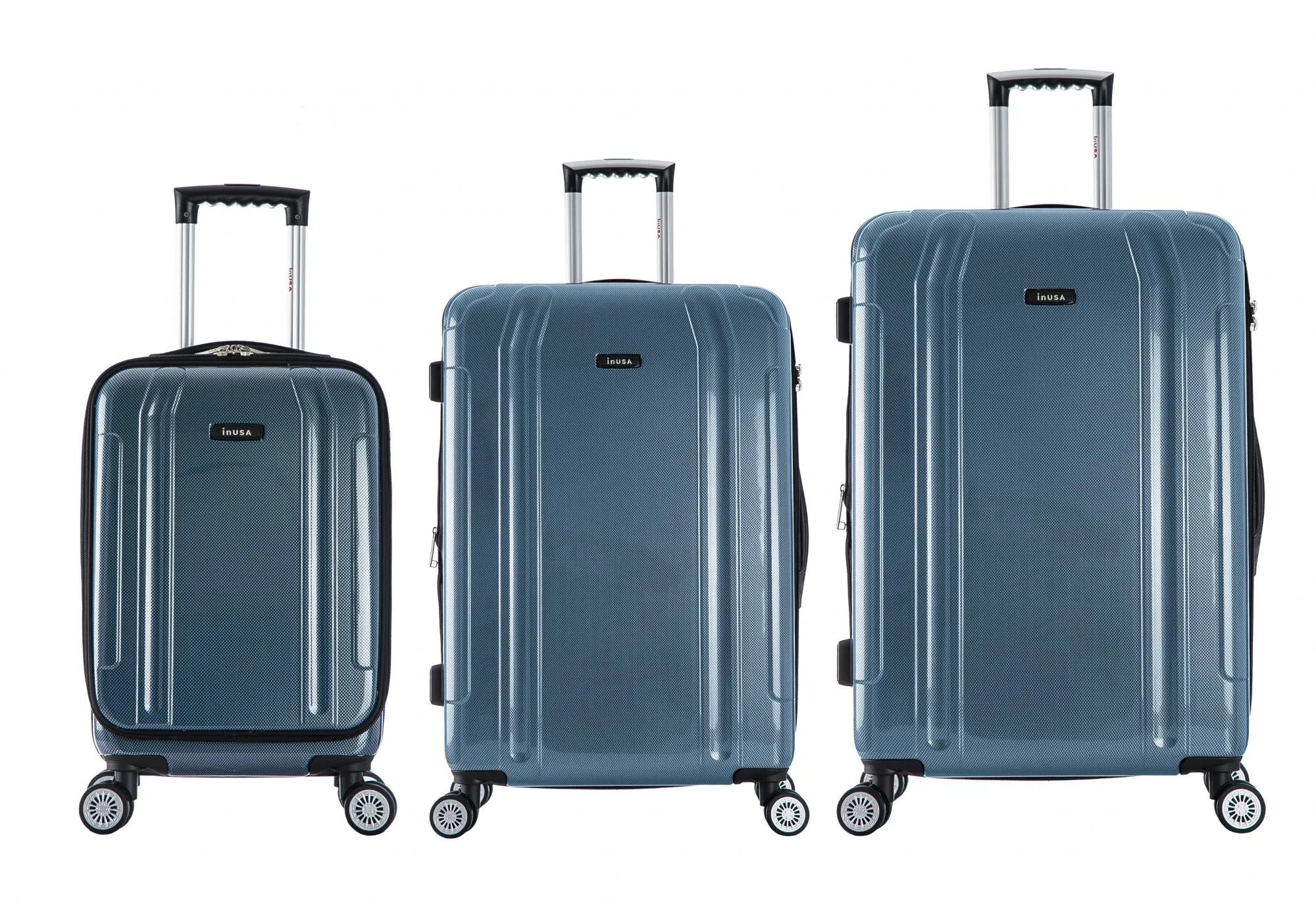 inUSA Southworld 3 Piece Set (21"/25"/29") 4-Wheel Luggage Sets