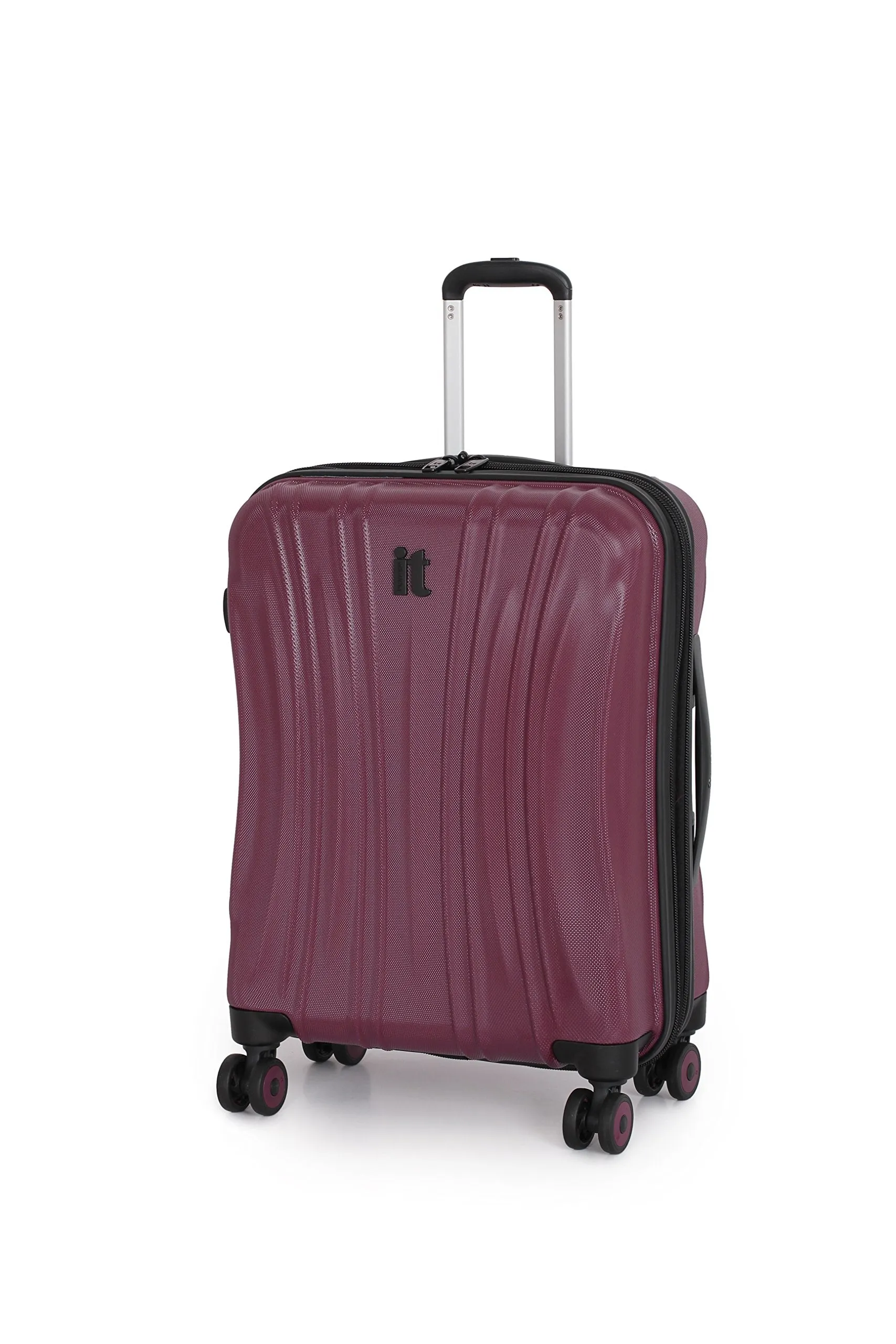 IT Luggage Duraliton Apollo 22" Carry-On 8 Wheel Glider Expandable Trolley Case