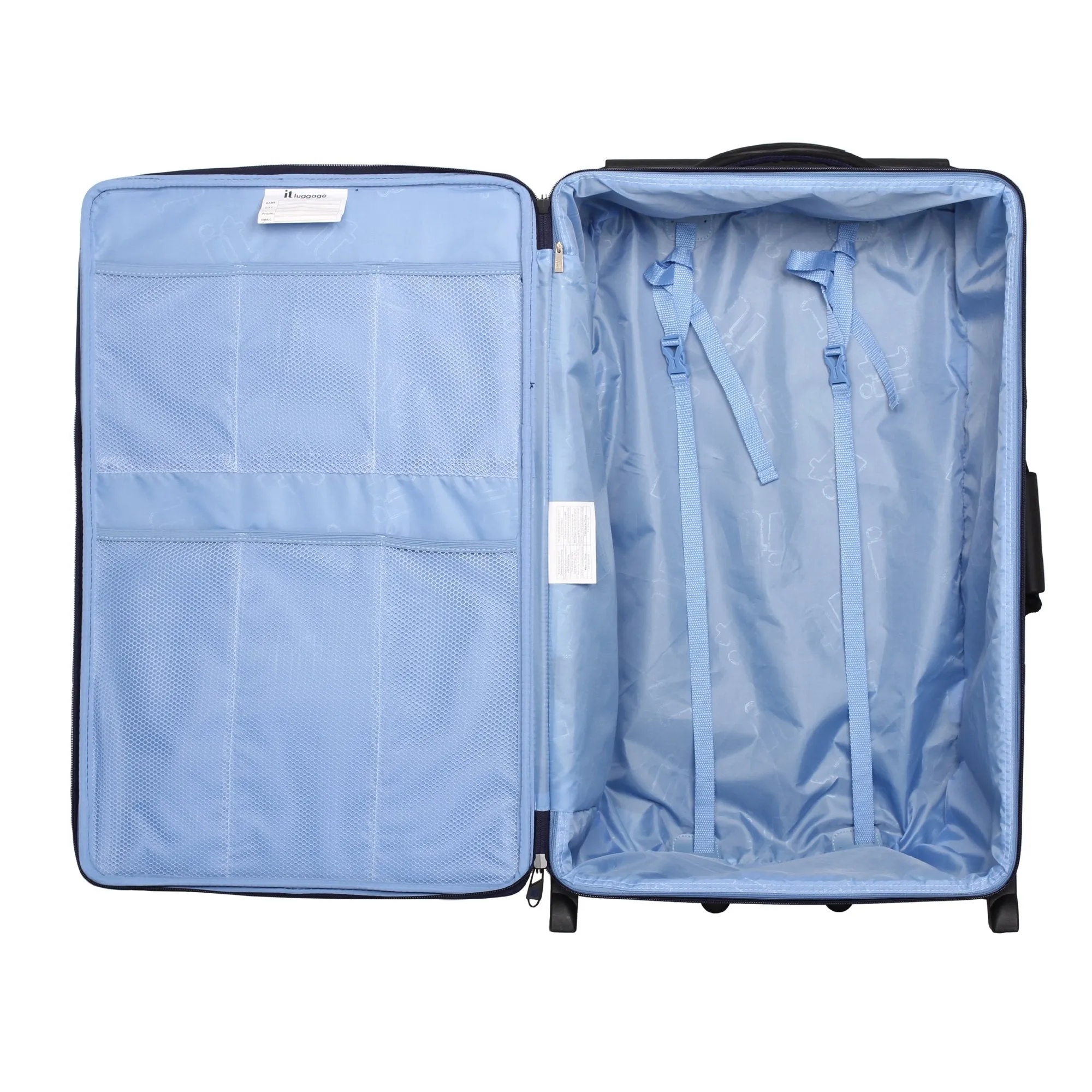 IT Luggage World's Lightest Los Angeles 21" 4-Wheel Carry-On Luggage