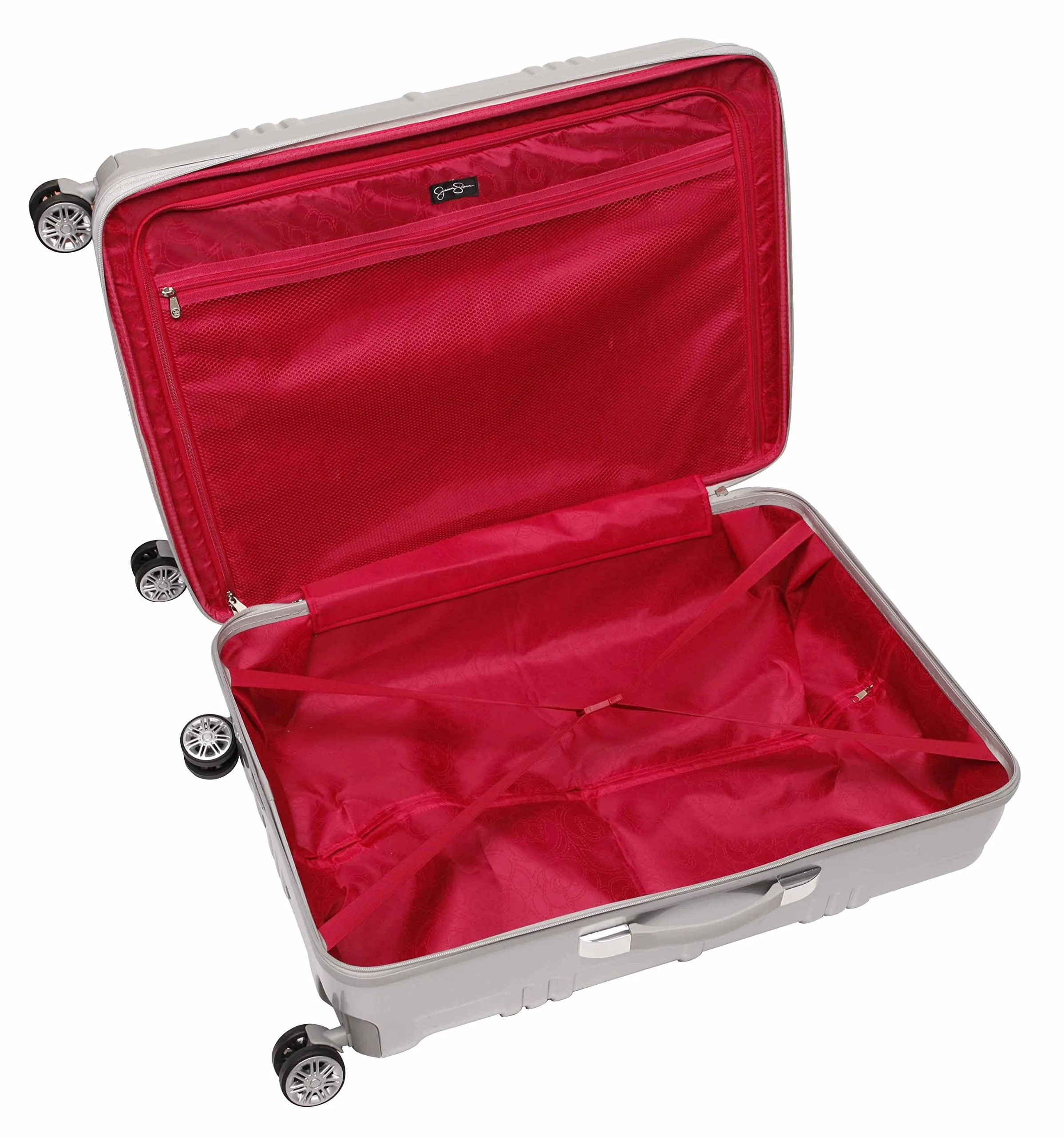 Jessica Simpson Jewel Plaid 28" -Wheel Carry-On Luggage