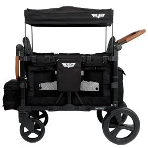 Keenz Vyo͞o2 The Seating Chameleon Stroller Wagon 2-Passengers (Black)