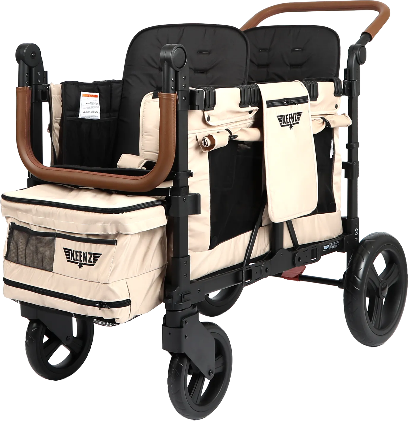 Keenz Vyo͞o2 The Seating Chameleon Stroller Wagon 2-Passengers (Grey)