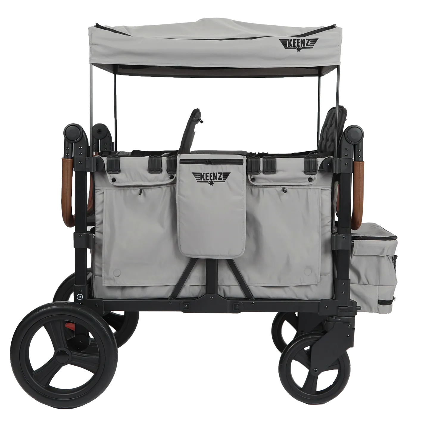 Keenz Vyo͞o2 The Seating Chameleon Stroller Wagon 2-Passengers (Grey)