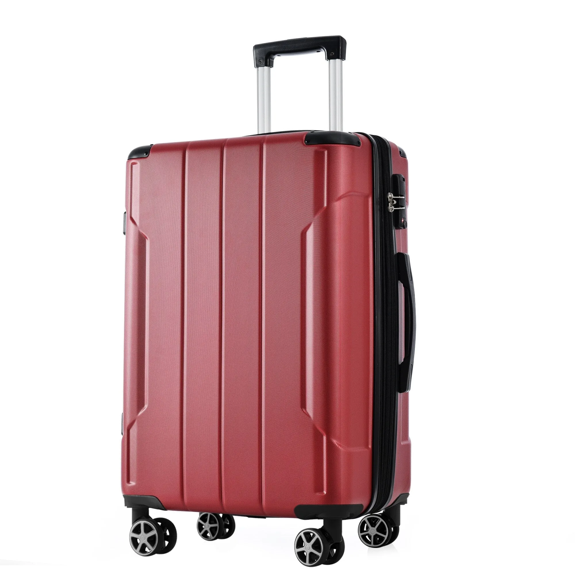 Lightweight and Expandable 28" Suitcases with Universal Wheels, 2 Piece Luggage Sets with TSA Combination LOCK (20"/28")