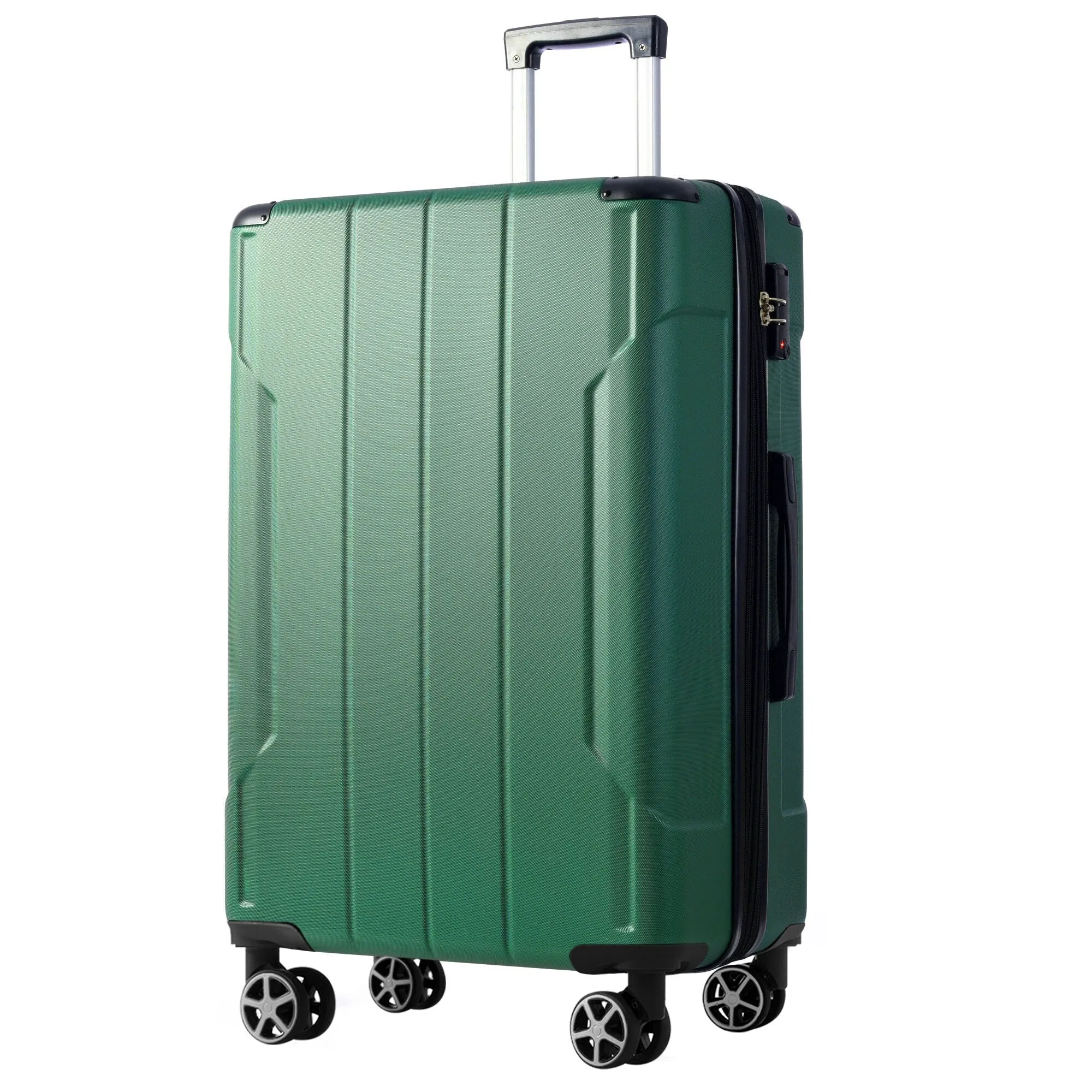 Lightweight and Expandable 28" Suitcases with Universal Wheels, 2 Piece Luggage Sets with TSA Combination LOCK (20"/28")