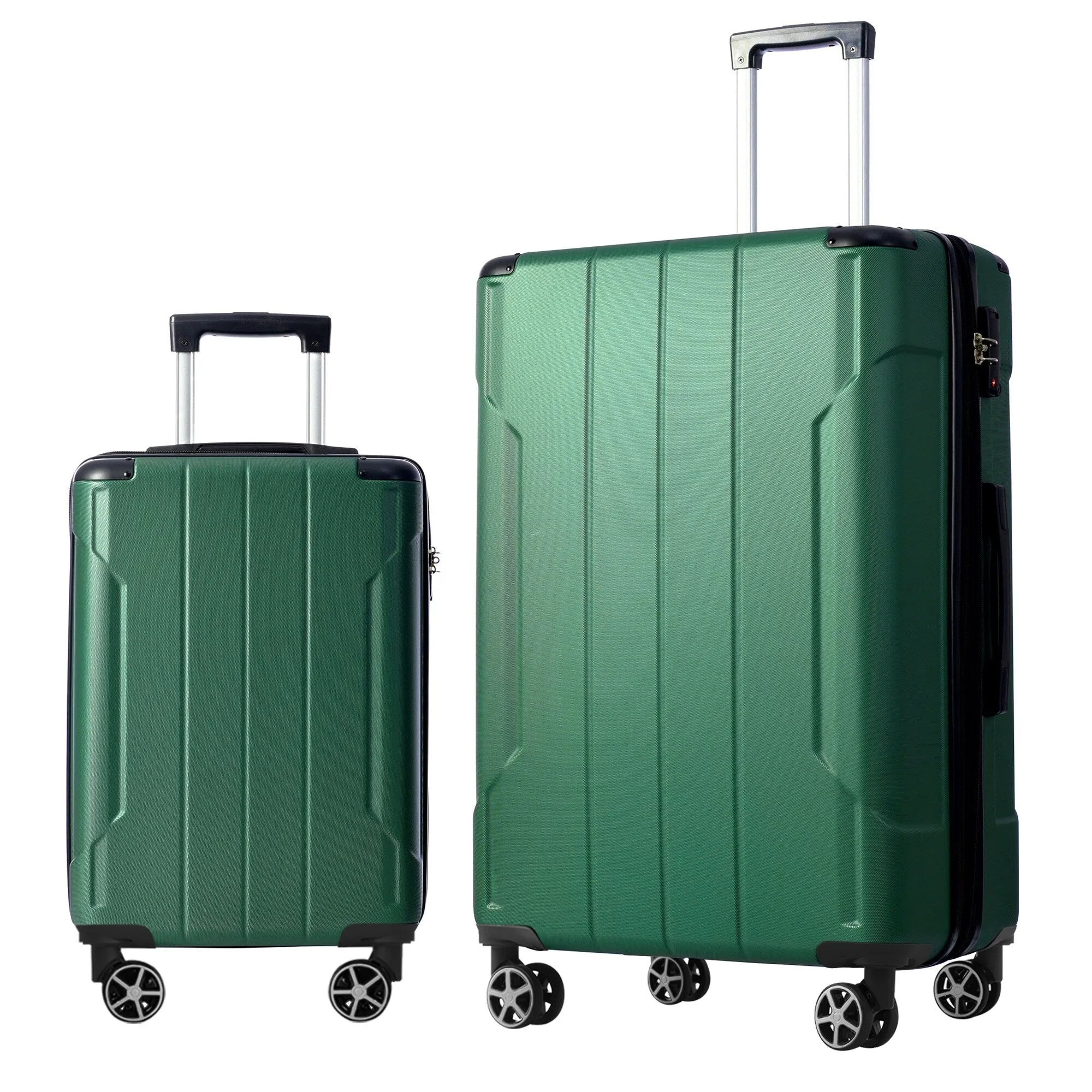 Lightweight and Expandable 28" Suitcases with Universal Wheels, 2 Piece Luggage Sets with TSA Combination LOCK (20"/28")
