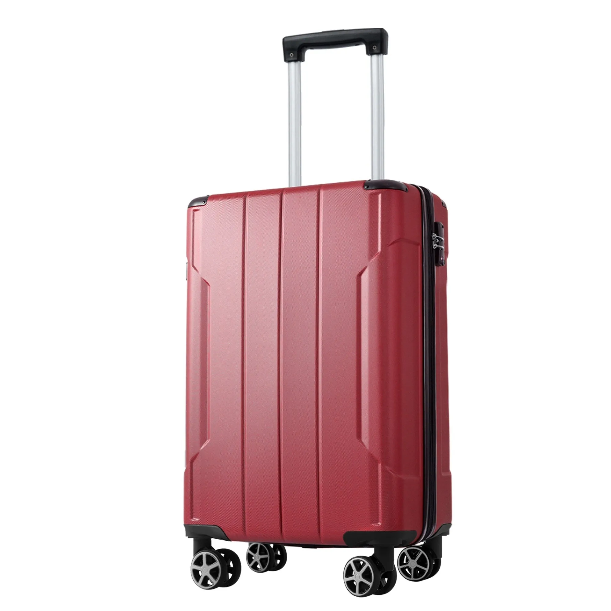 Lightweight and Expandable 28" Suitcases with Universal Wheels, 2 Piece Luggage Sets with TSA Combination LOCK (20"/28")