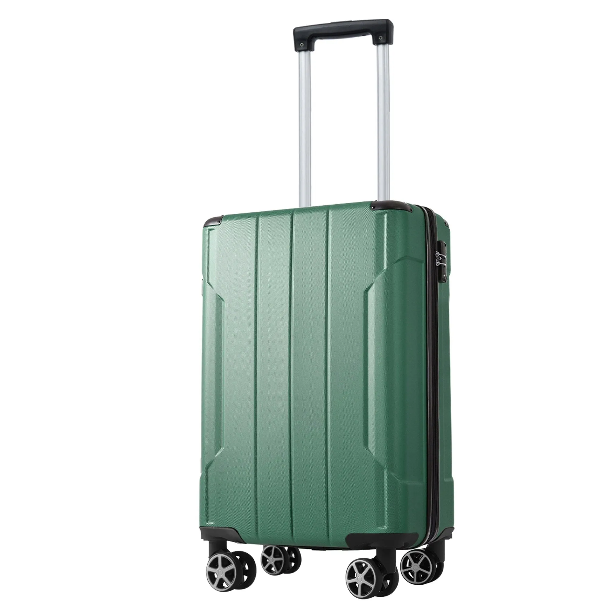 Lightweight and Expandable 28" Suitcases with Universal Wheels, 2 Piece Luggage Sets with TSA Combination LOCK (20"/28")
