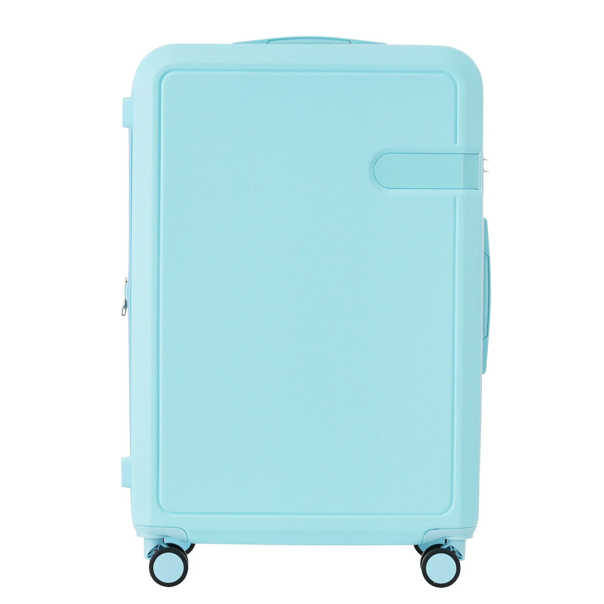 Lightweight Suitcase with Compression Packing Cubes and Spinner Wheels, 4 Piece Expandable Luggage Set with TSA Lock