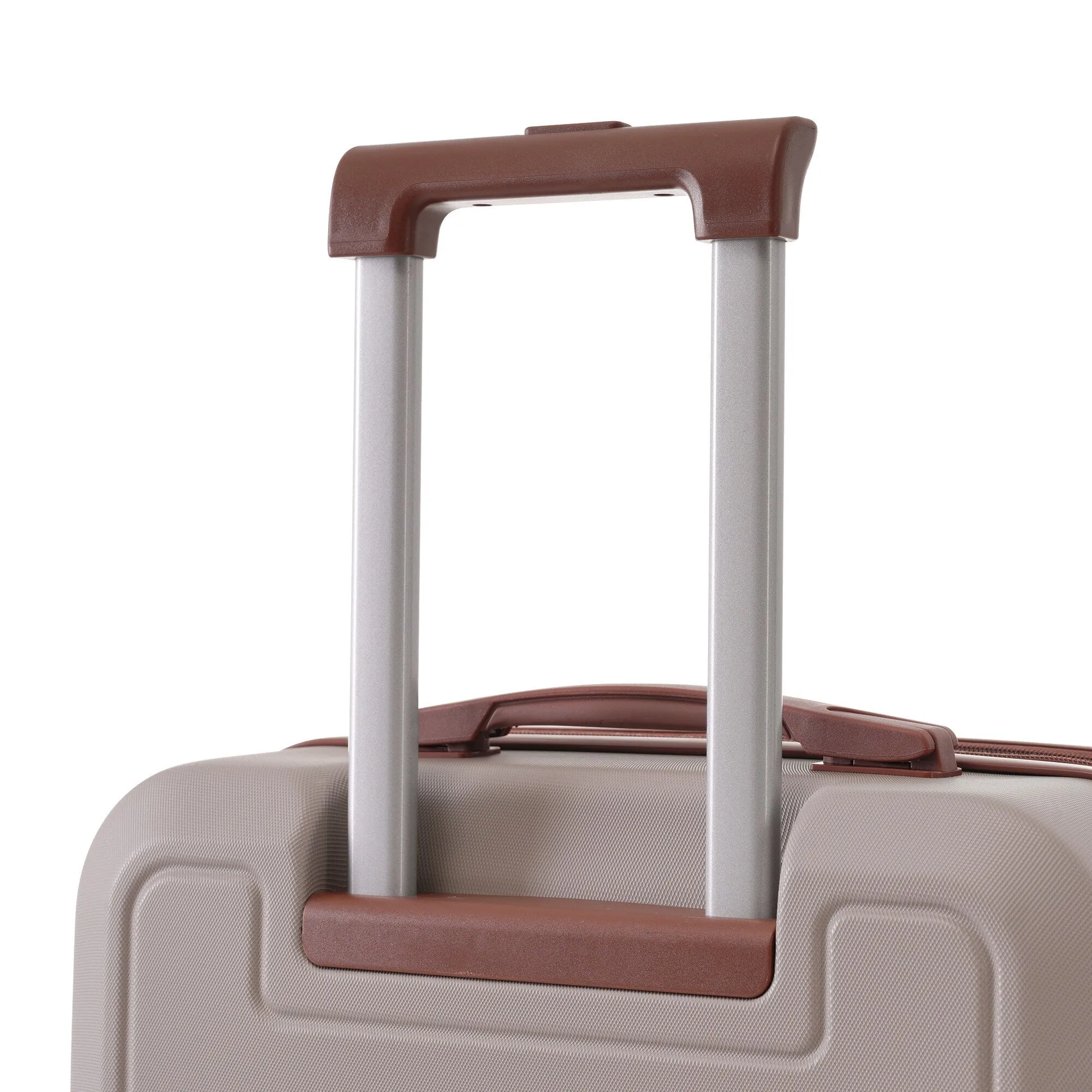 Lightweight Suitcase with Compression Packing Cubes and Spinner Wheels, 4 Piece Expandable Luggage Set with TSA Lock
