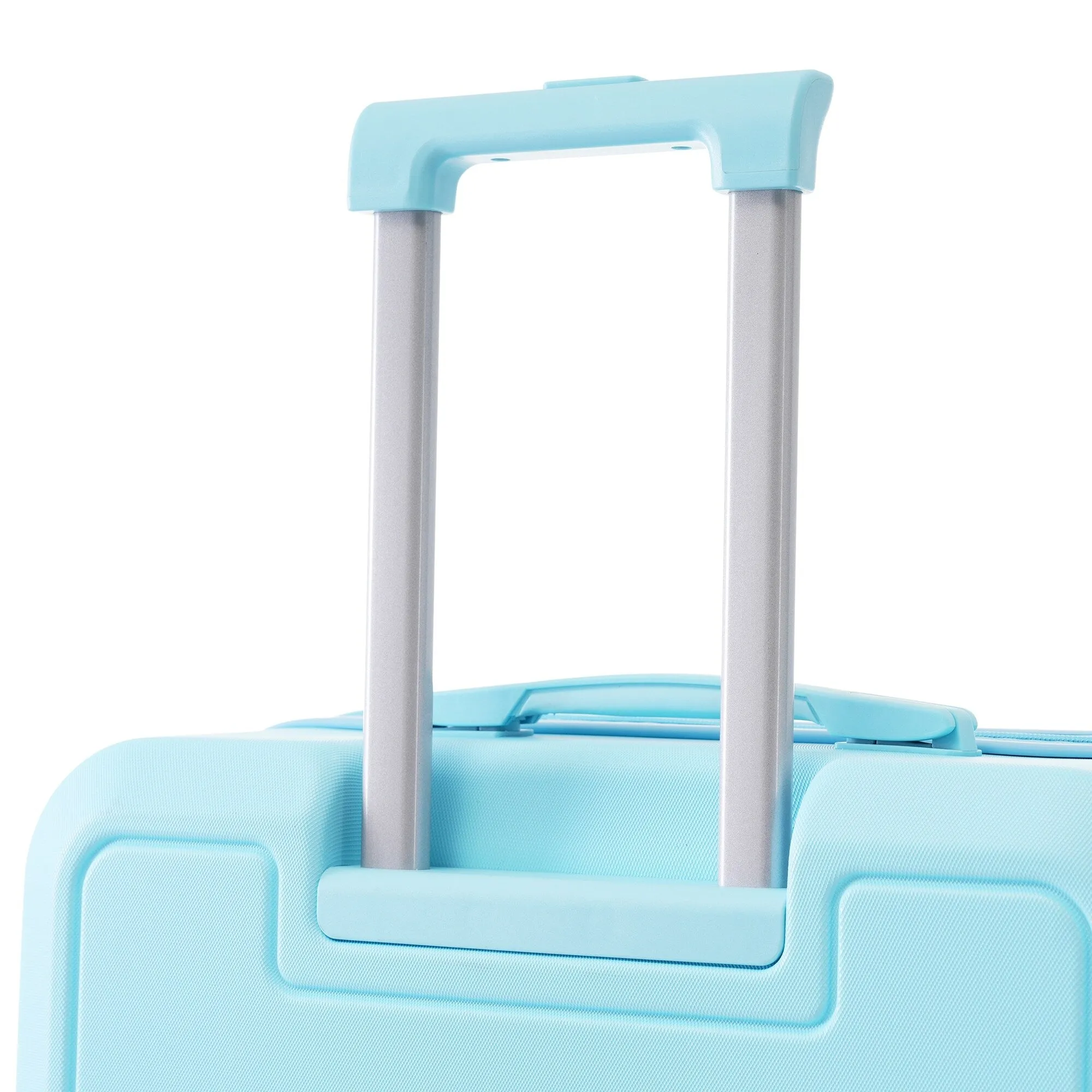 Lightweight Suitcase with Compression Packing Cubes and Spinner Wheels, 4 Piece Expandable Luggage Set with TSA Lock