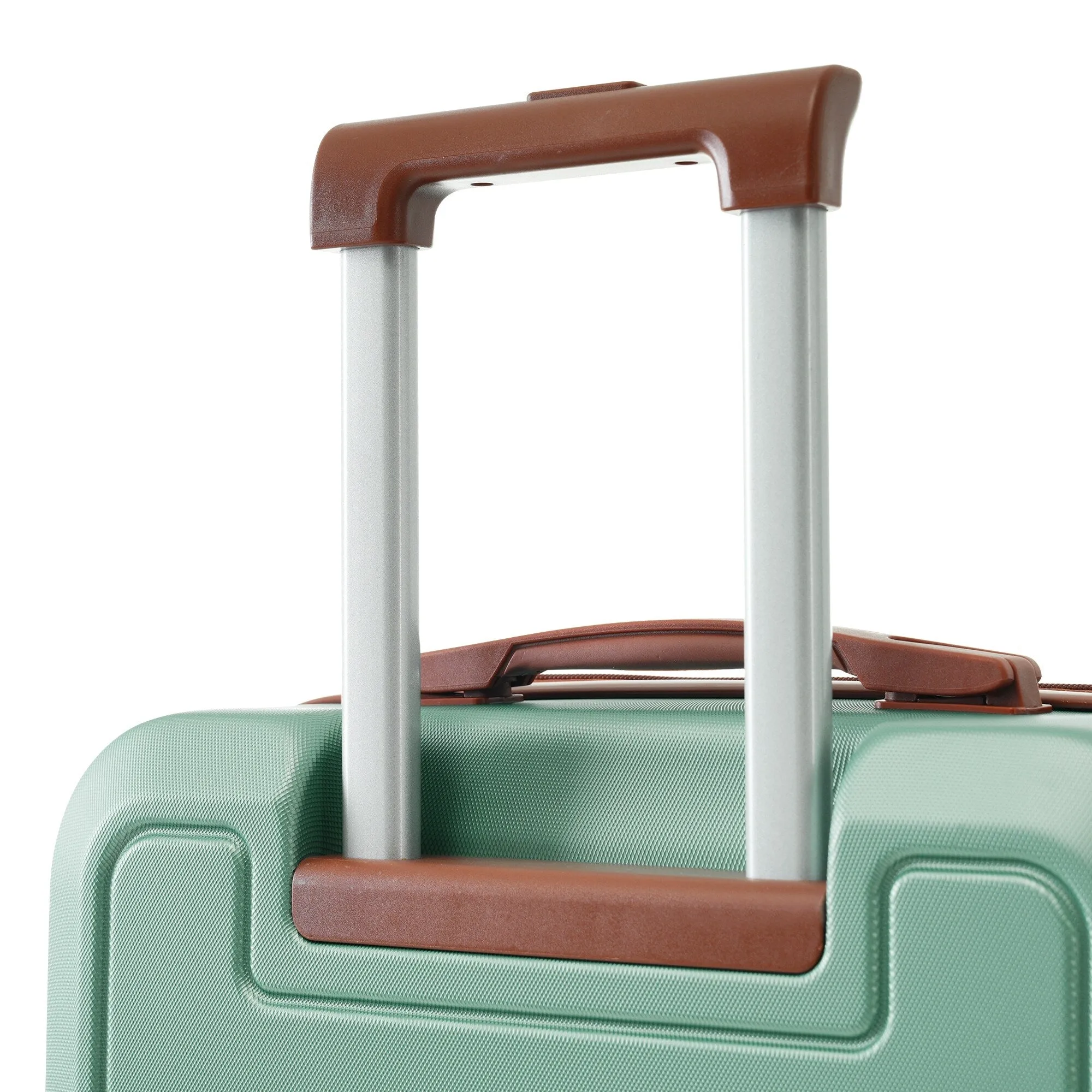 Lightweight Suitcase with Compression Packing Cubes and Spinner Wheels, 4 Piece Expandable Luggage Set with TSA Lock