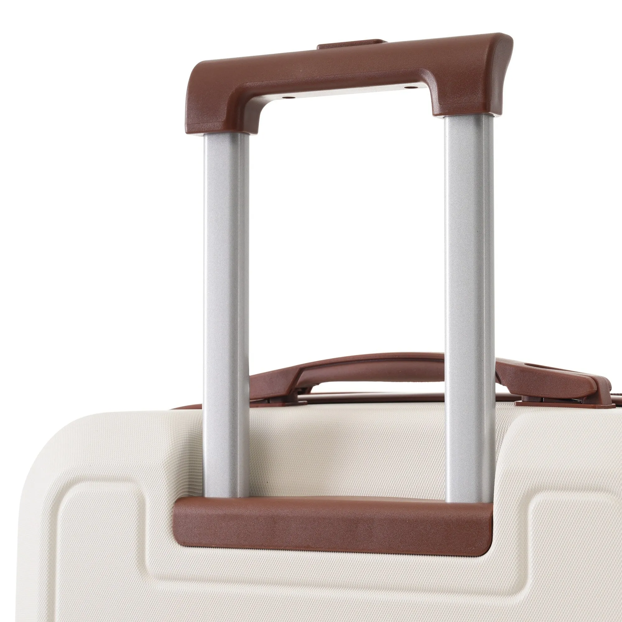 Lightweight Suitcase with Compression Packing Cubes and Spinner Wheels, 4 Piece Expandable Luggage Set with TSA Lock