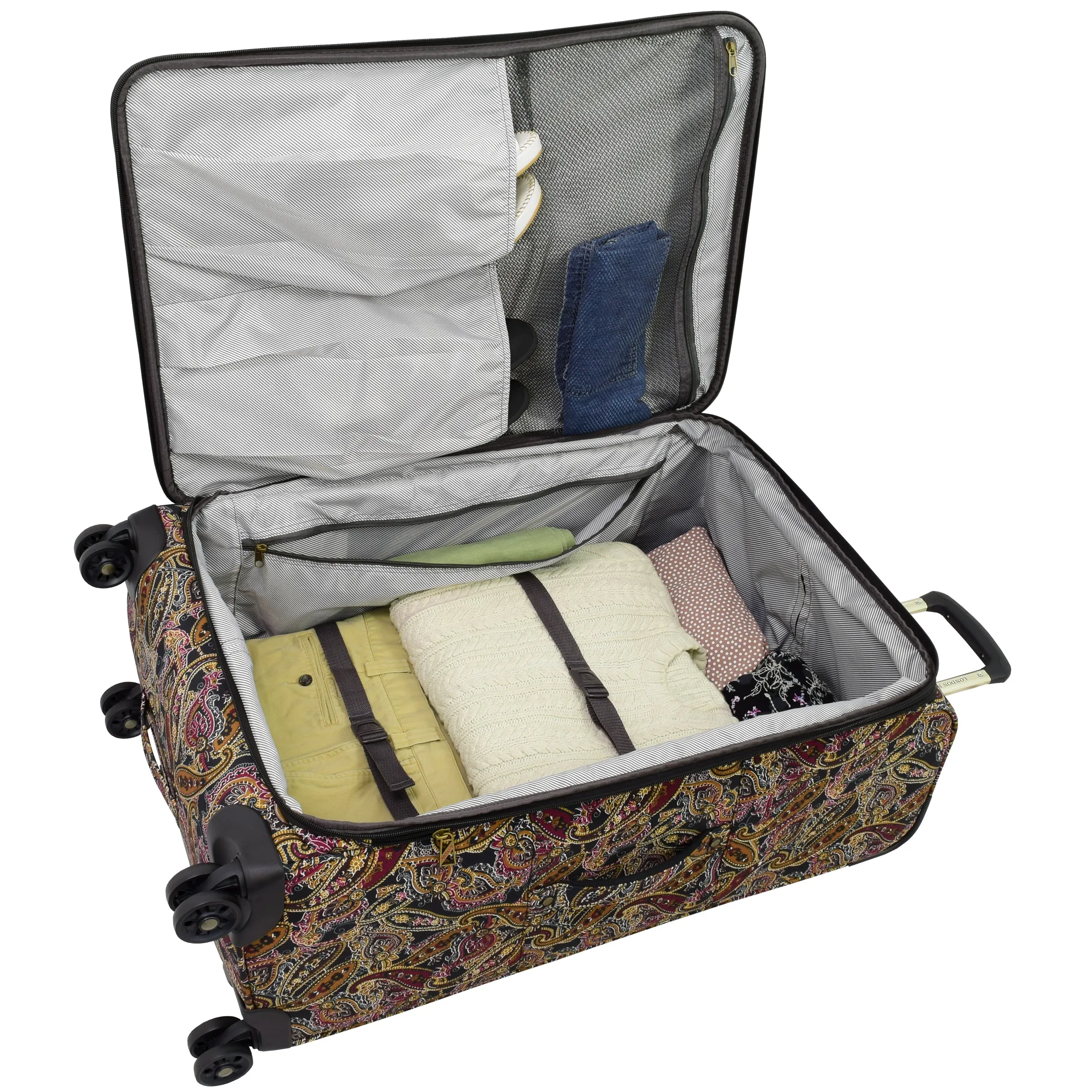 London Fog Cranford Collection 20" 4-Wheel Carry-On Luggage