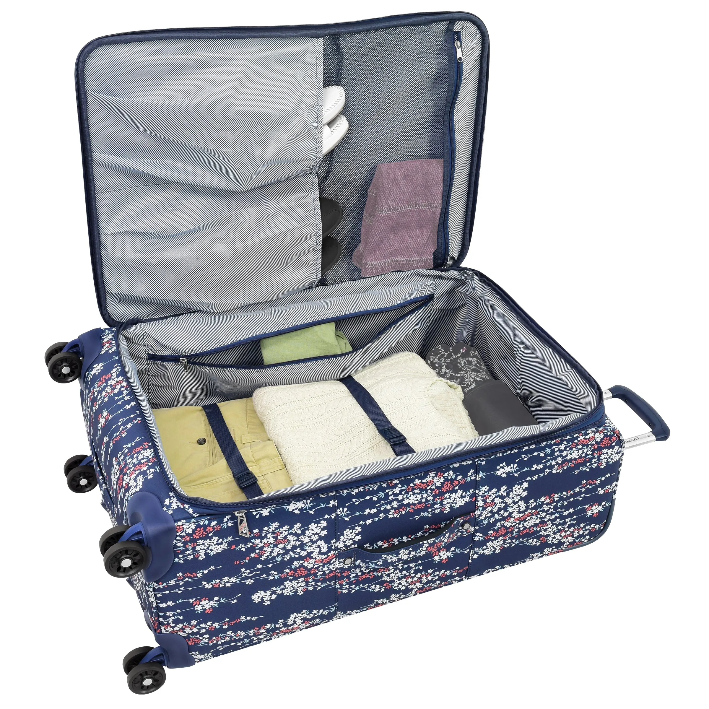 London Fog Cranford Collection 20" 4-Wheel Carry-On Luggage