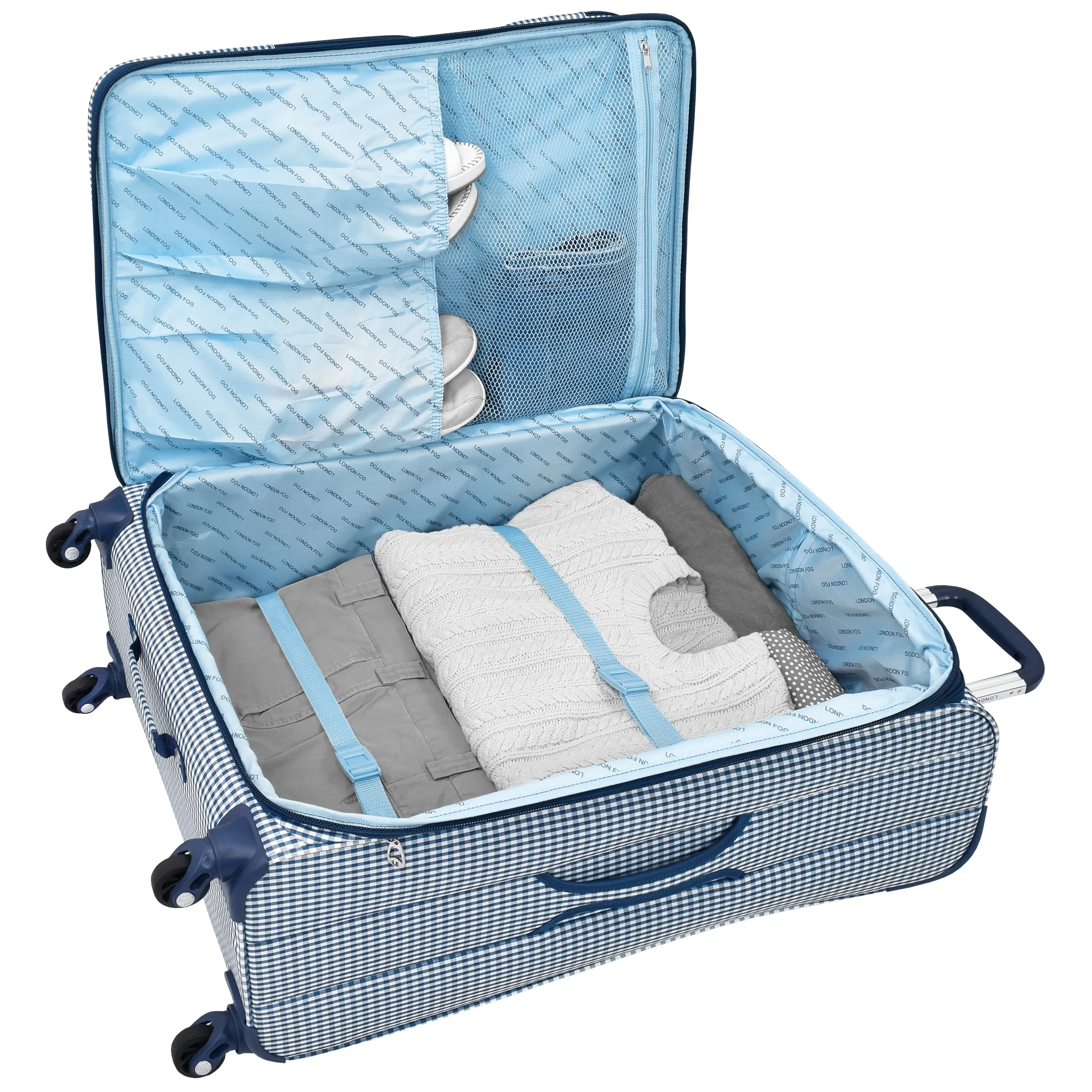 London Fog Hampton 24" 4-Wheel Medium Luggage