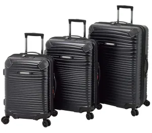 London Fog Huntington 3 Piece Set (20"/24"/28") 4-Wheel Luggage Sets