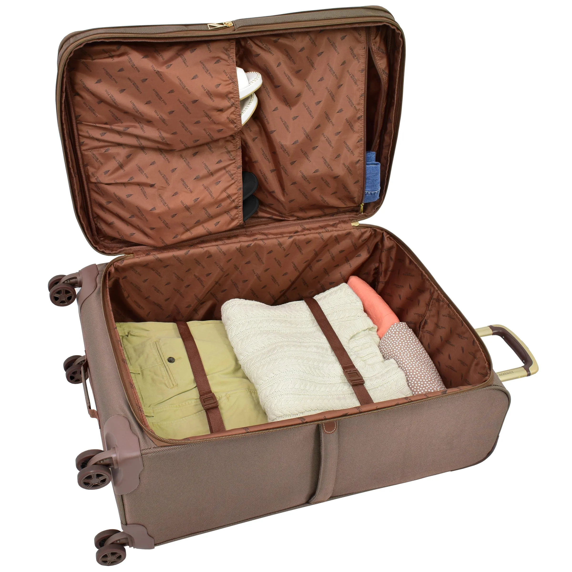 London Fog Kensington II 20" 4-Wheel Carry-On Luggage