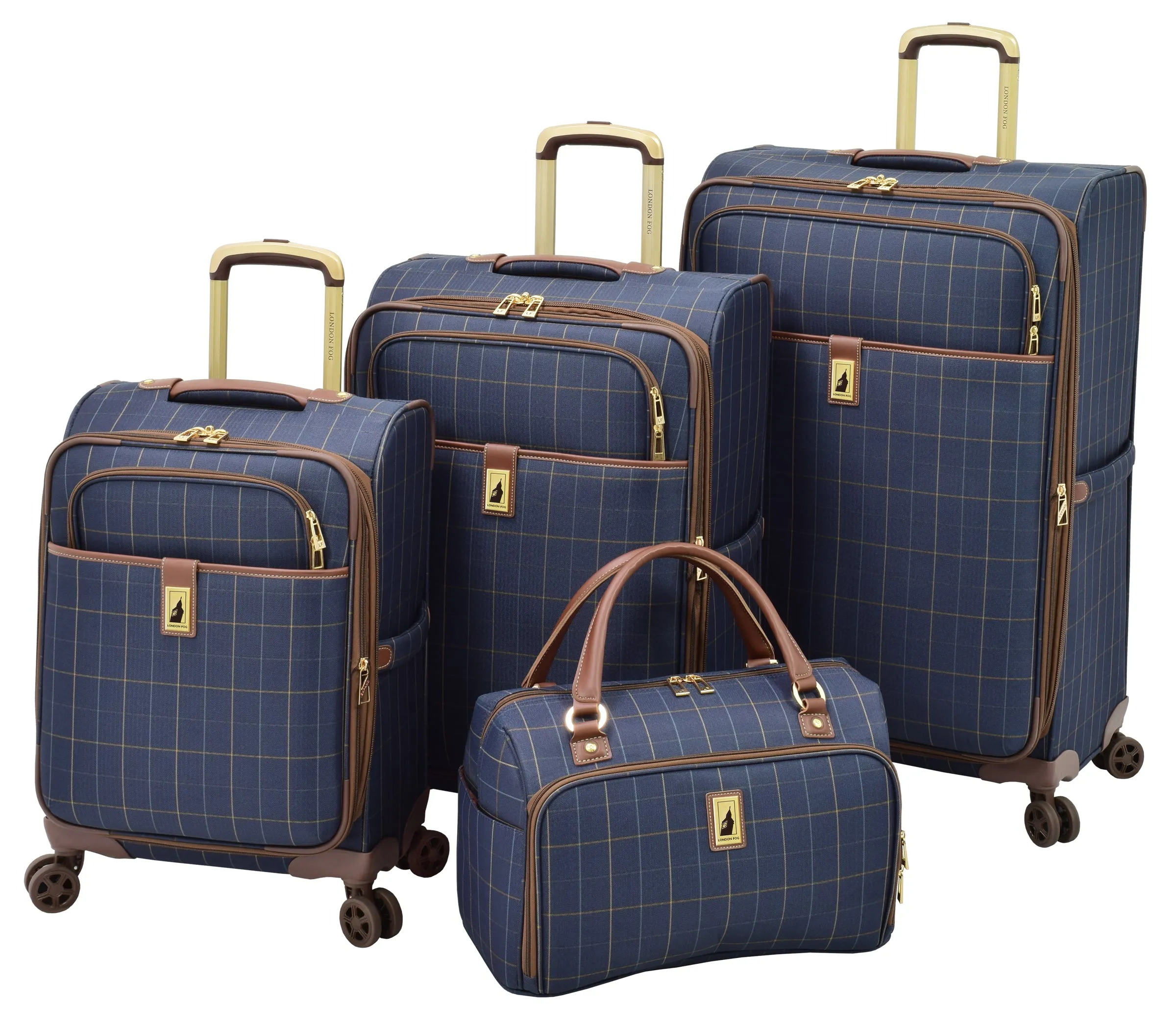 London Fog Kensington II 4 Piece Set 4-Wheel Luggage Sets