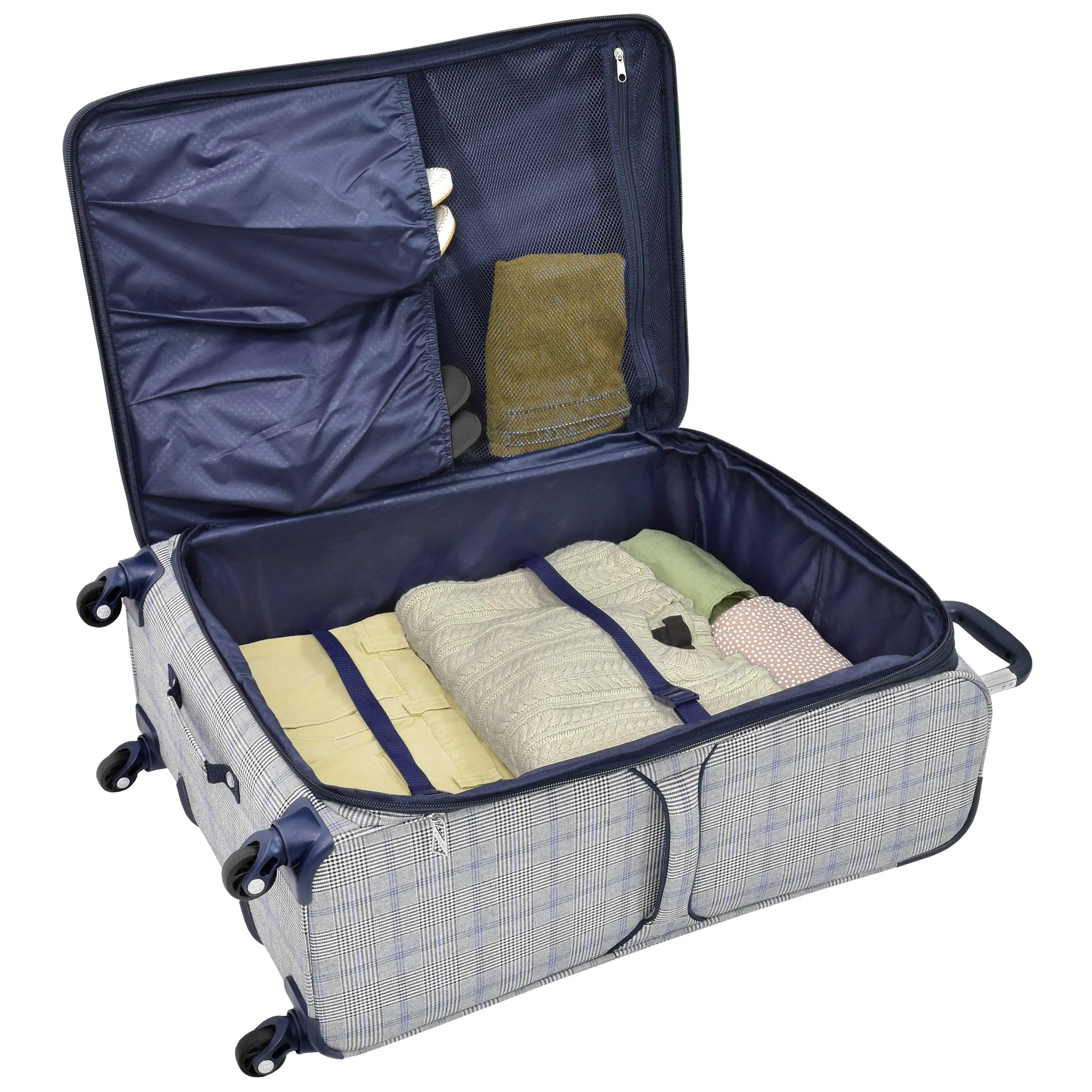 London Fog Knightsbridge 25" 4-Wheel Medium Luggage