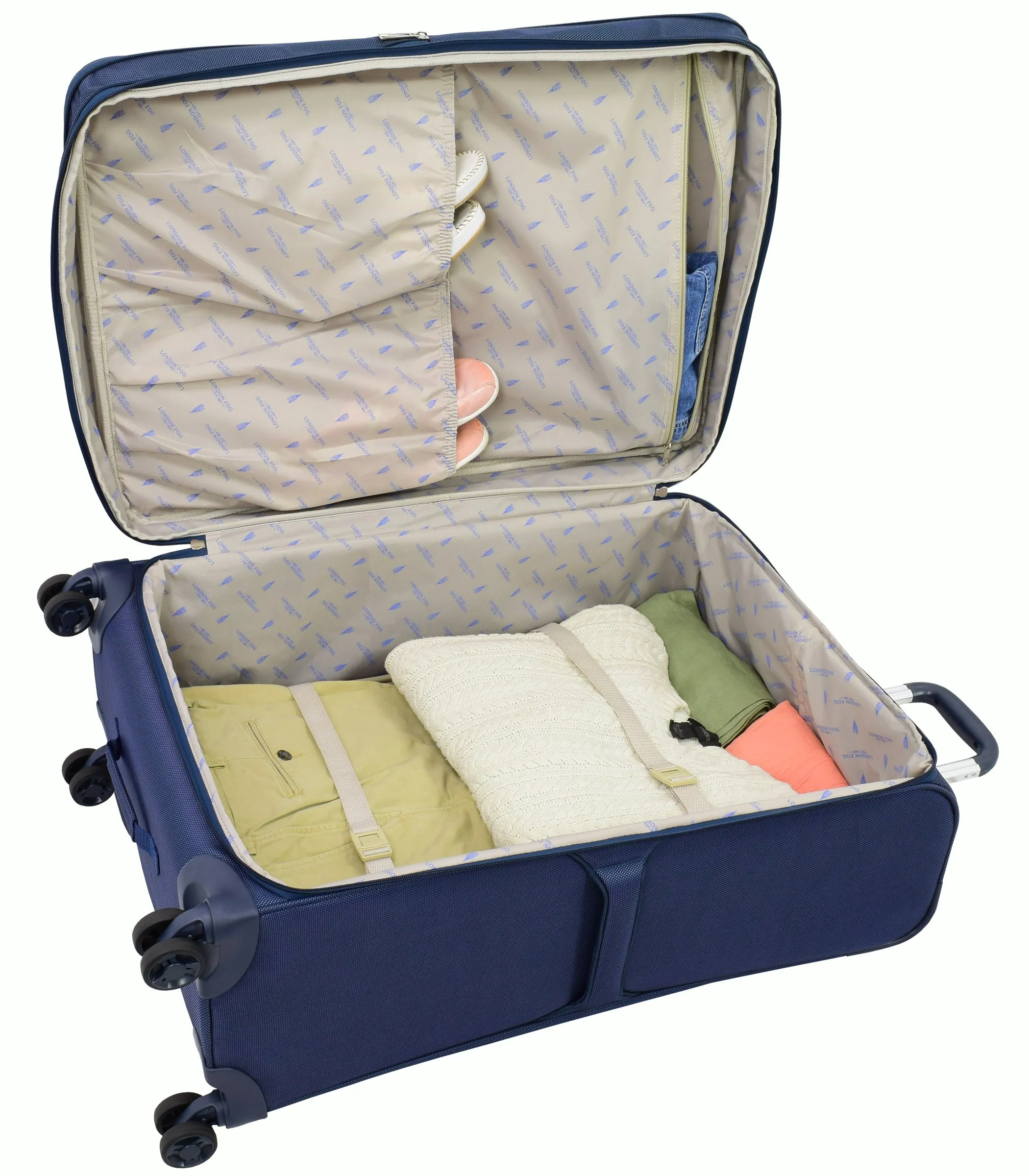 London Fog Knightsbridge II 4 Piece Set (Cabin,21,25,29) 4-Wheel Luggage Sets