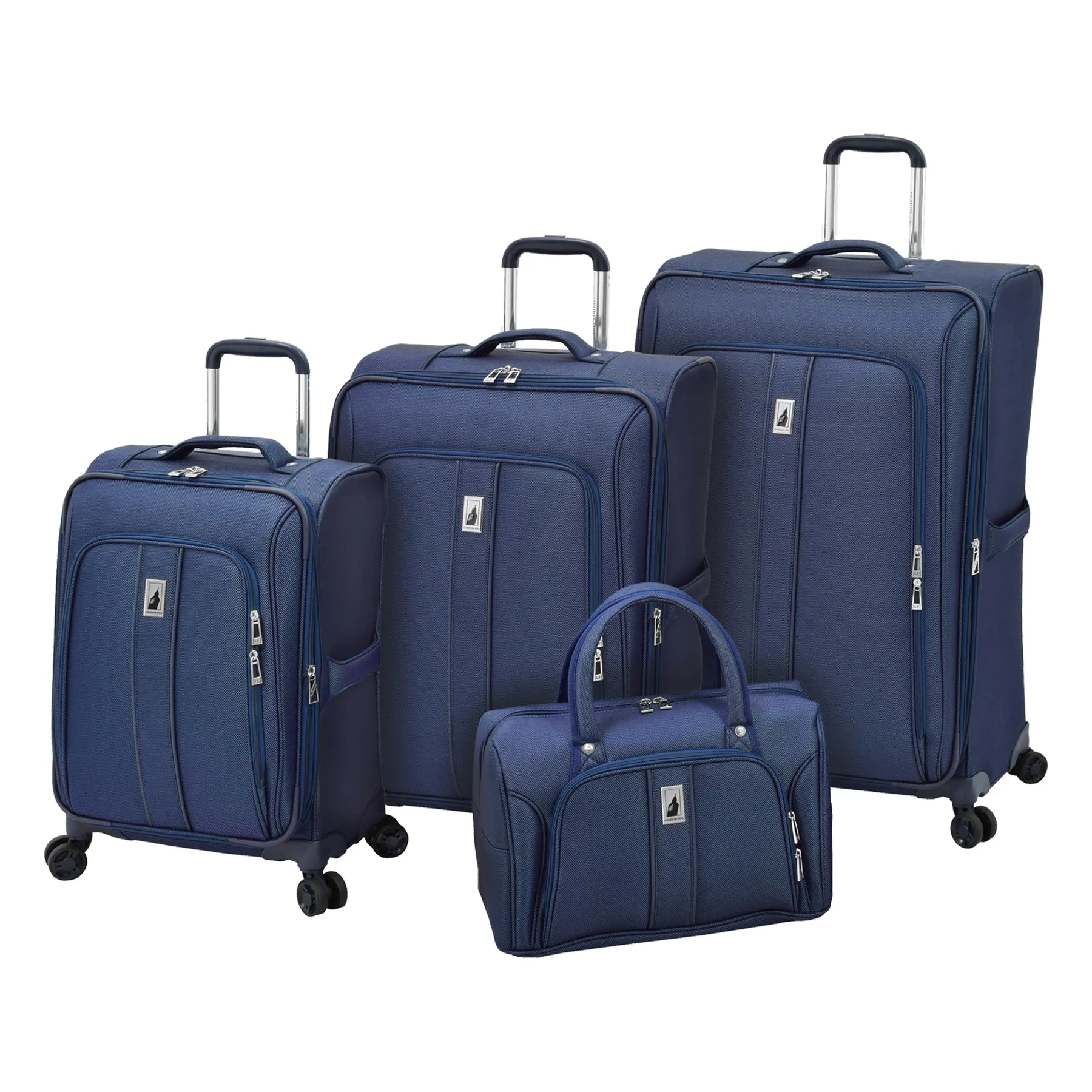 London Fog Knightsbridge II 4 Piece Set (Cabin,21,25,29) 4-Wheel Luggage Sets