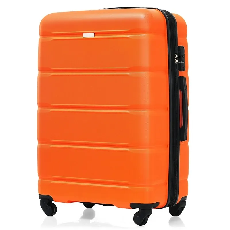 Luggage Set of 3, 20-inch with USB Port, Carry-on Trunk Sets with Cup Holder, Hard Shell Check-in Luggage with Spinner Wheels