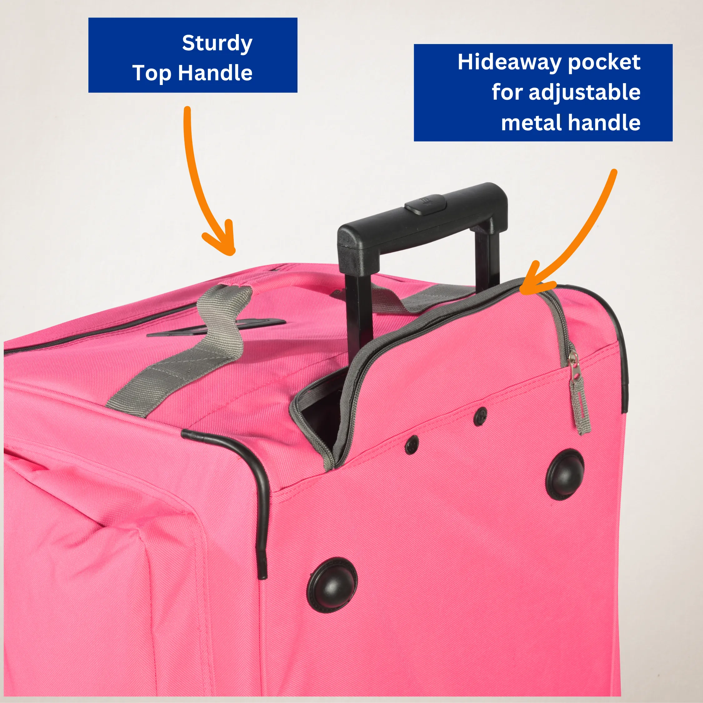 Olympia 8 Pocket Rolling Duffel 33" Jumbo Size