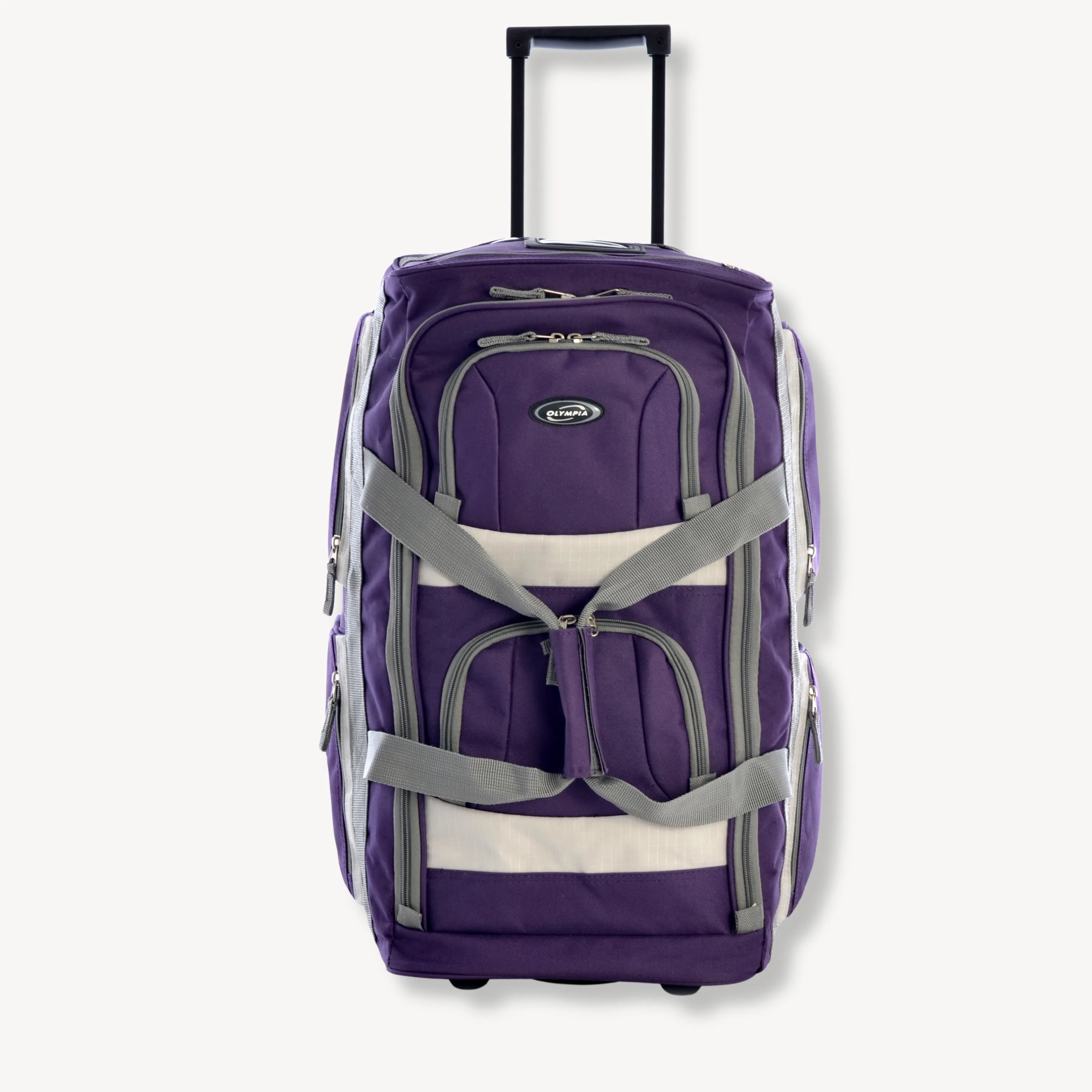 Olympia 8 Pocket Rolling Duffel 33" Jumbo Size