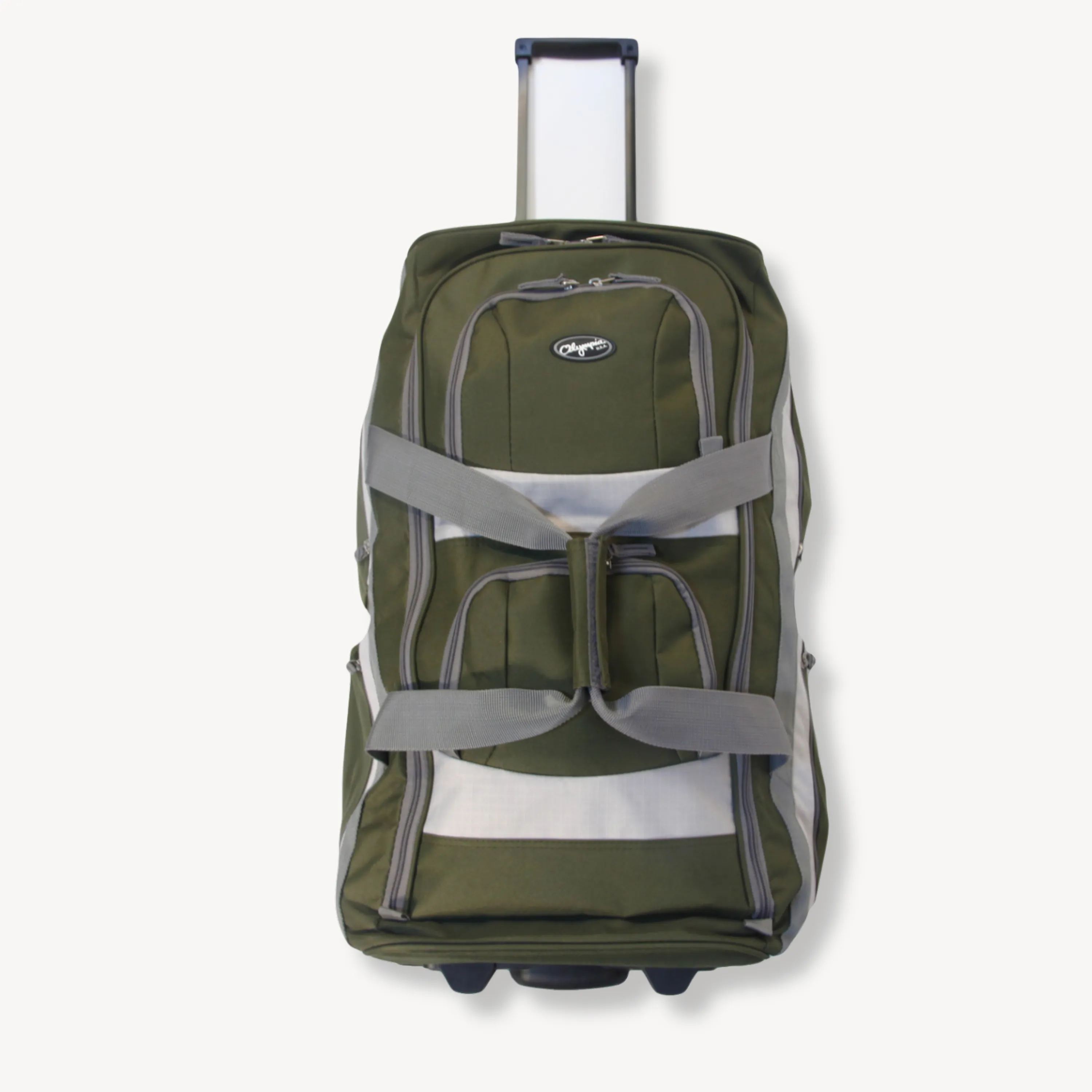 Olympia 8 Pocket Rolling Duffel 33" Jumbo Size
