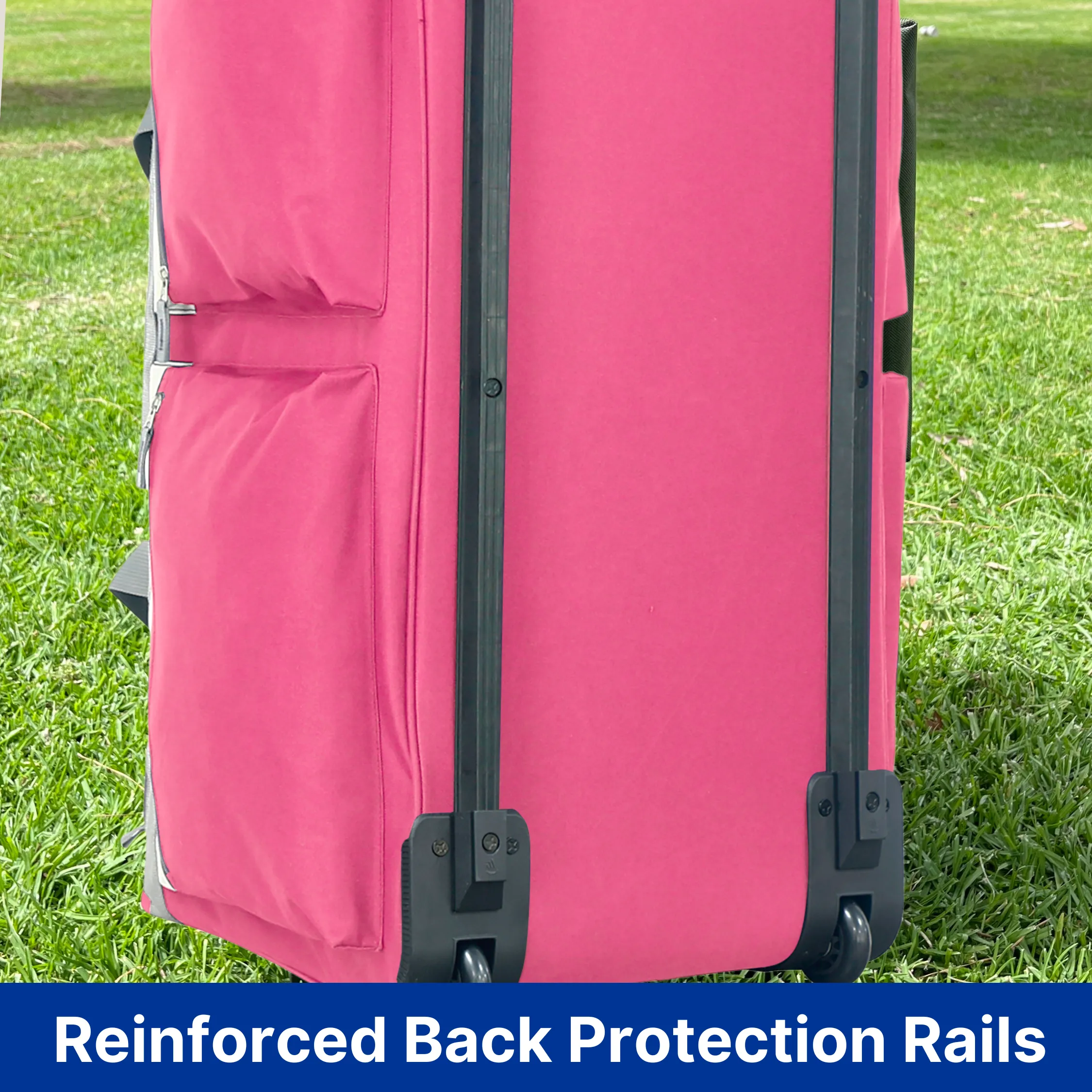 Olympia 8 Pocket Rolling Duffel 33" Jumbo Size