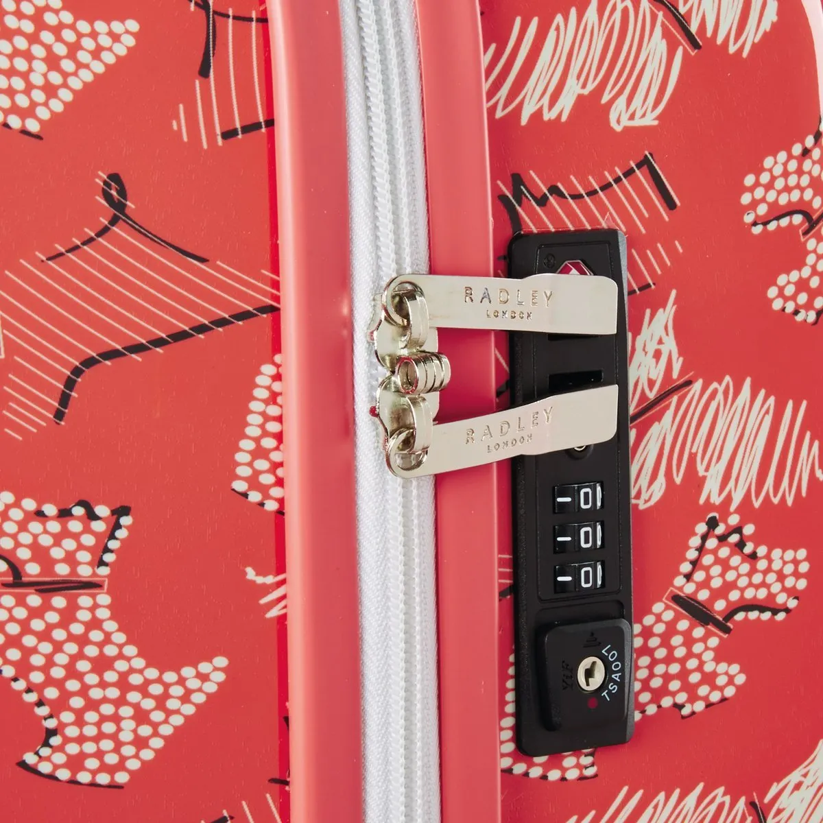 Radley Fleet Street Printed Hardside Large Papaya