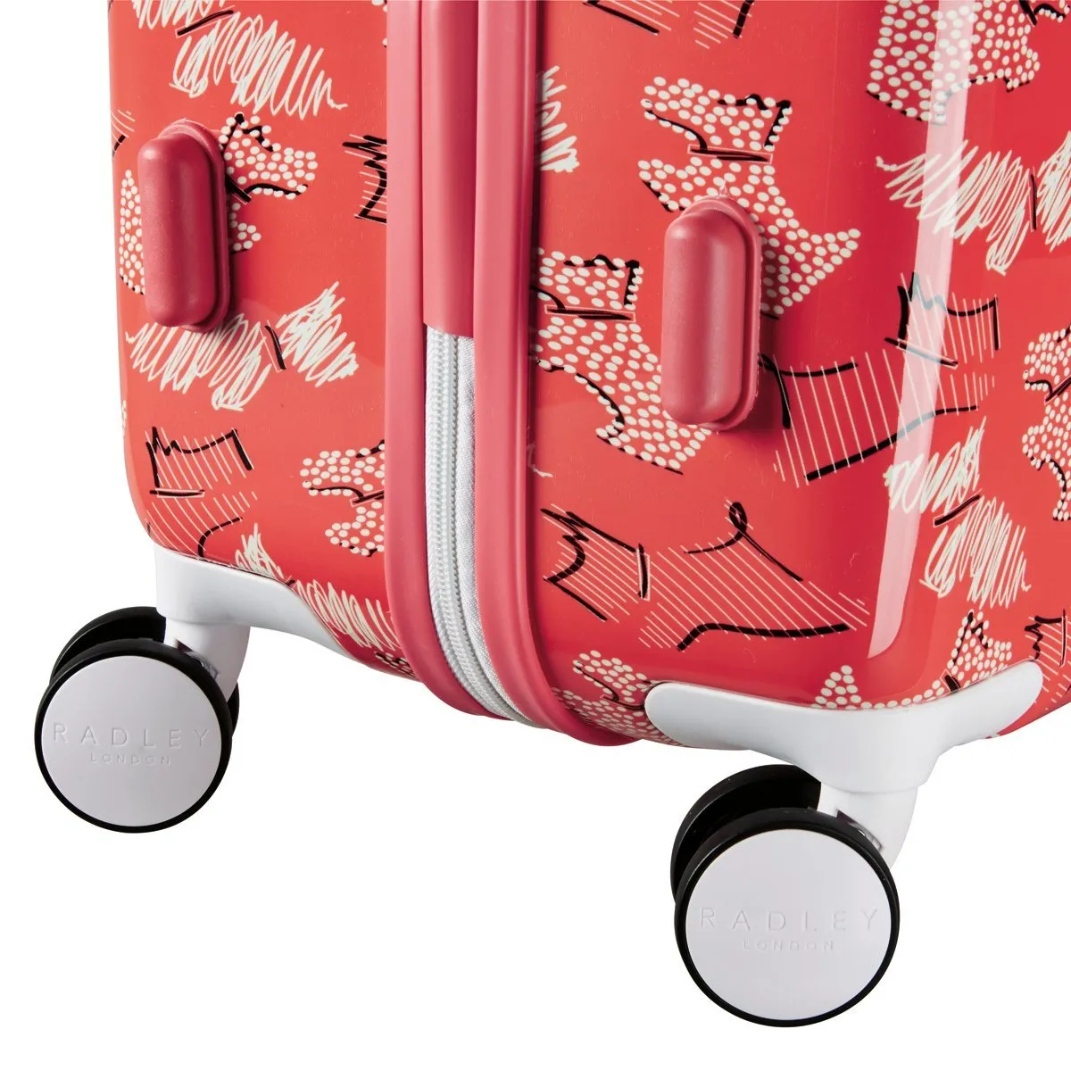Radley Fleet Street Printed Hardside Large Papaya