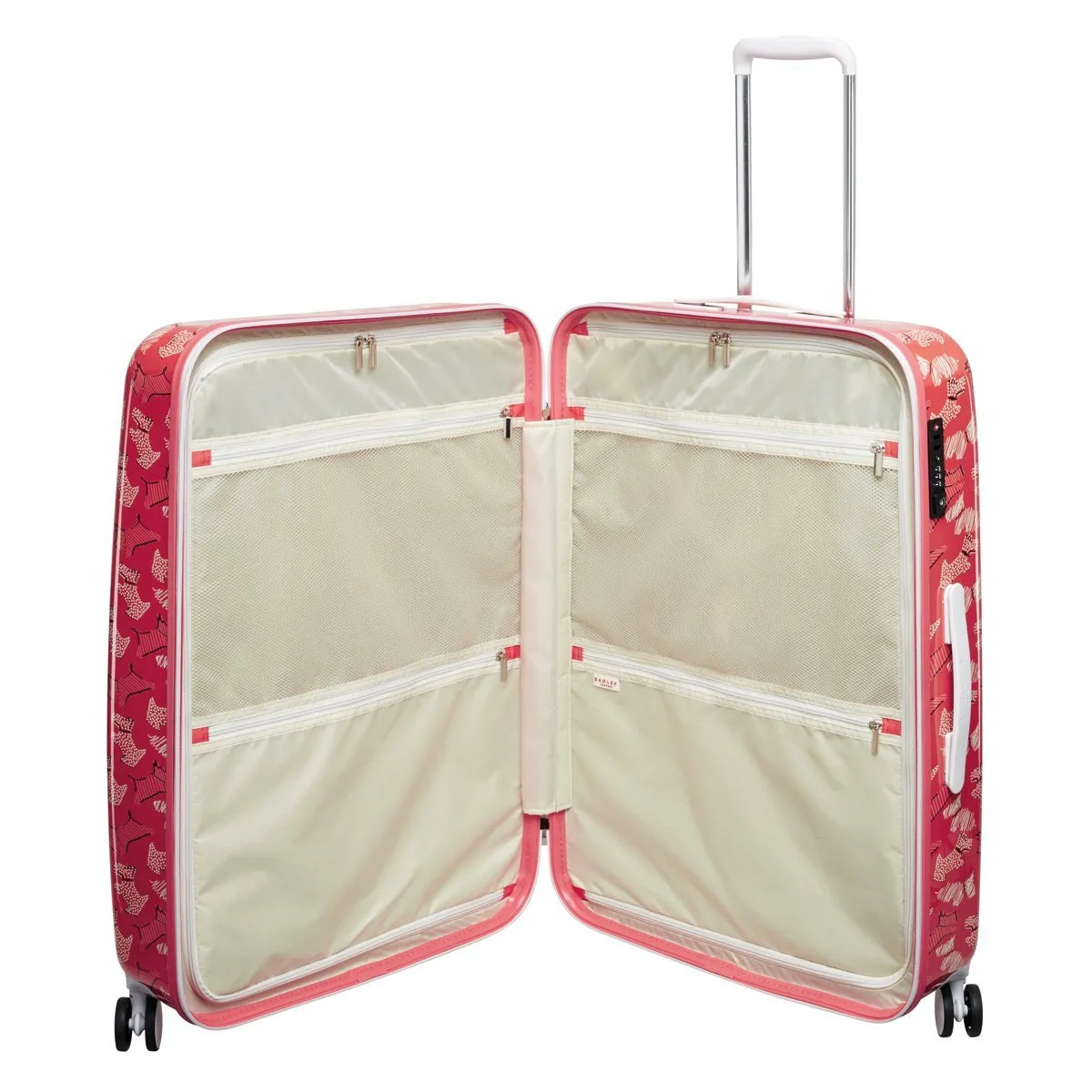 Radley Fleet Street Printed Hardside Large Papaya