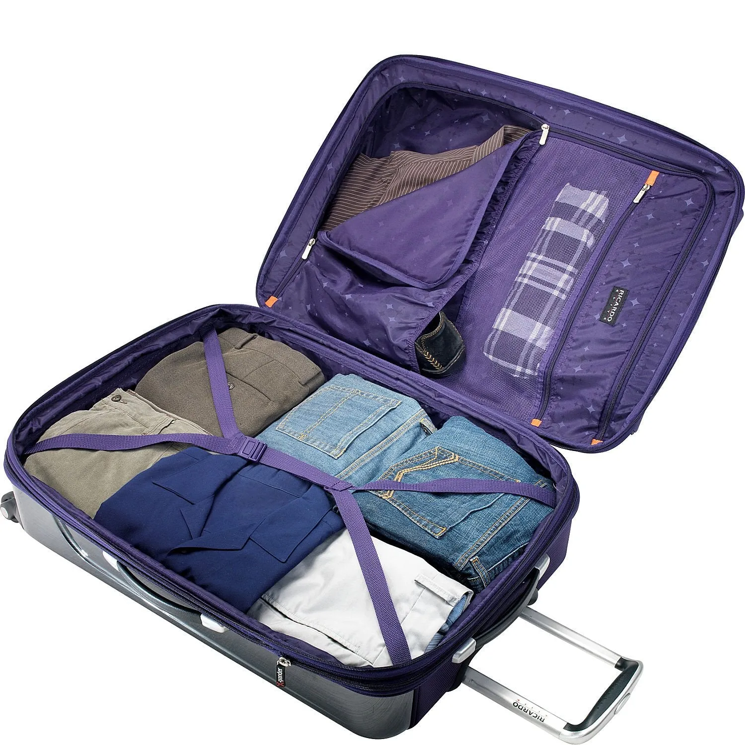 Ricardo Beverly Hills Crystal City 20" Expandable Spinner Carry-On